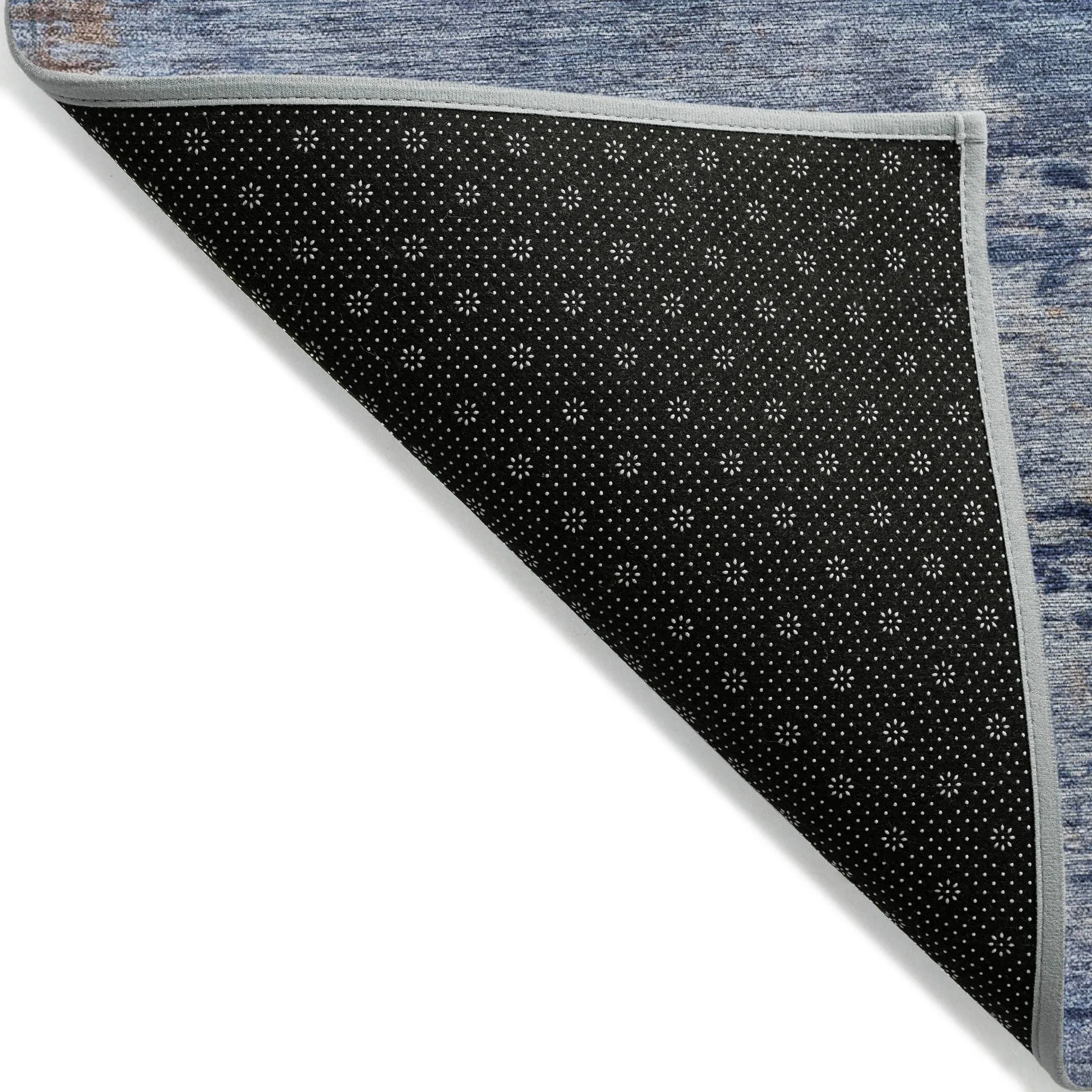 Machine Washable Indoor/Outdoor Contemporary Chantille Rug
