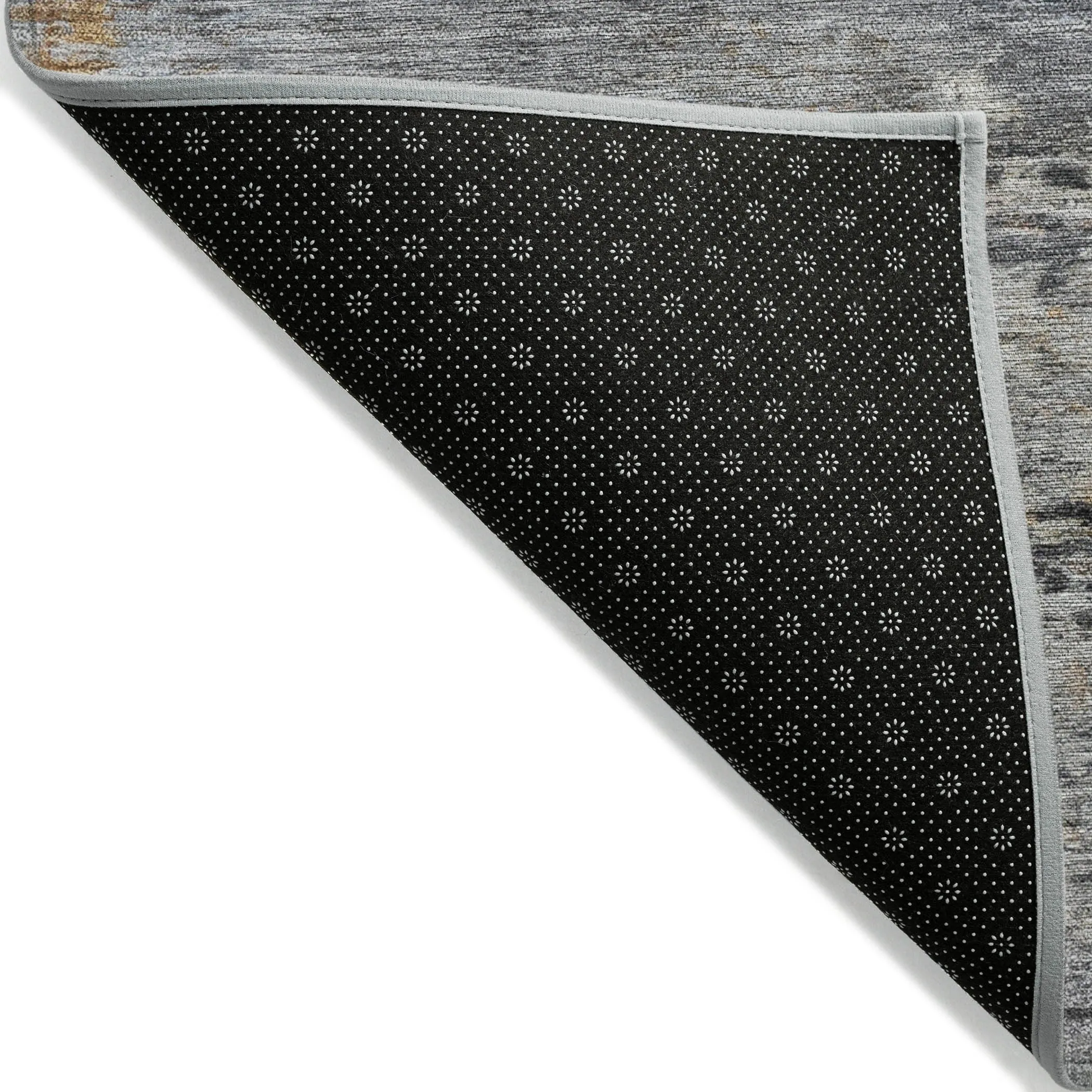 Machine Washable Indoor/Outdoor Contemporary Chantille Rug