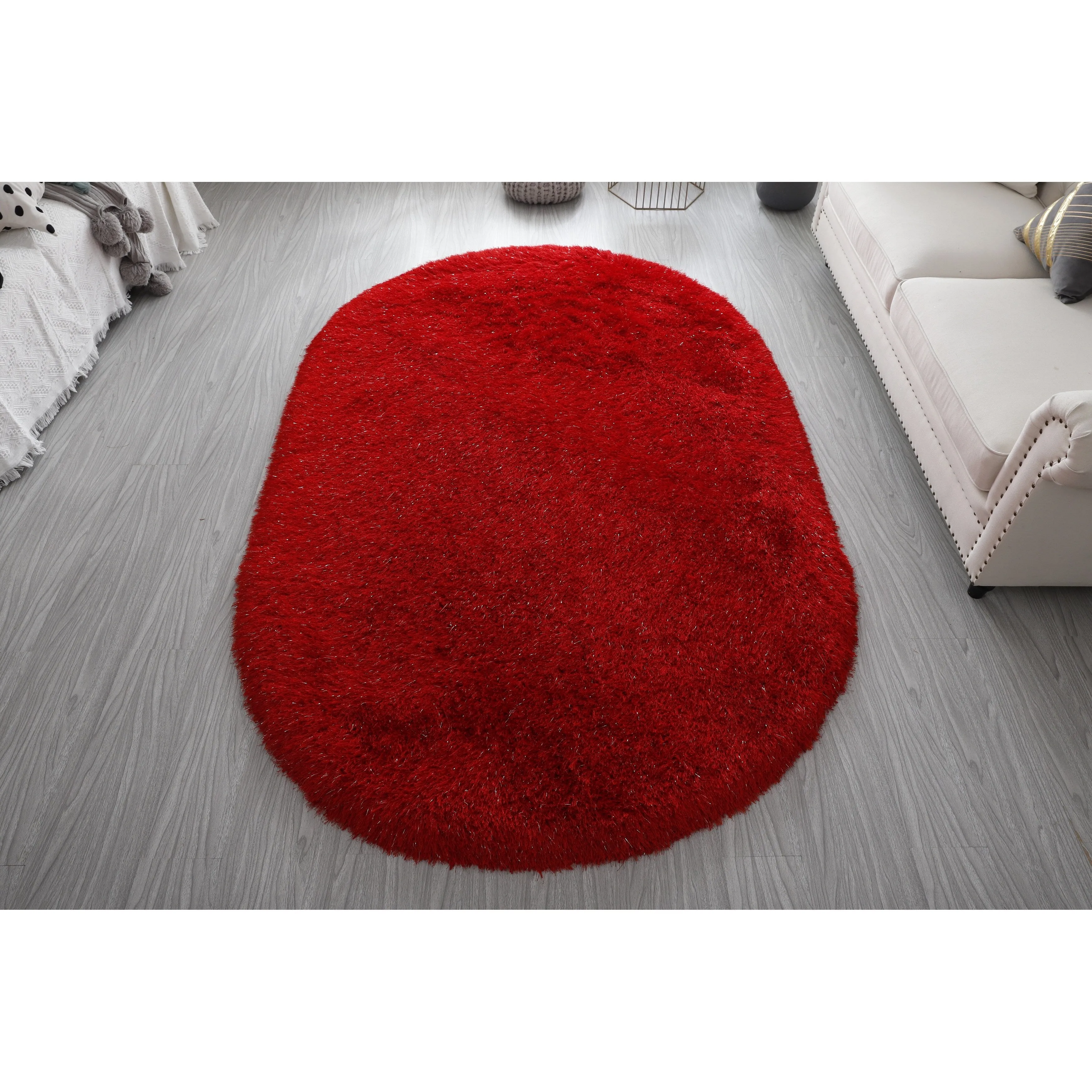 Manhattan Polyester Shag Area Rug