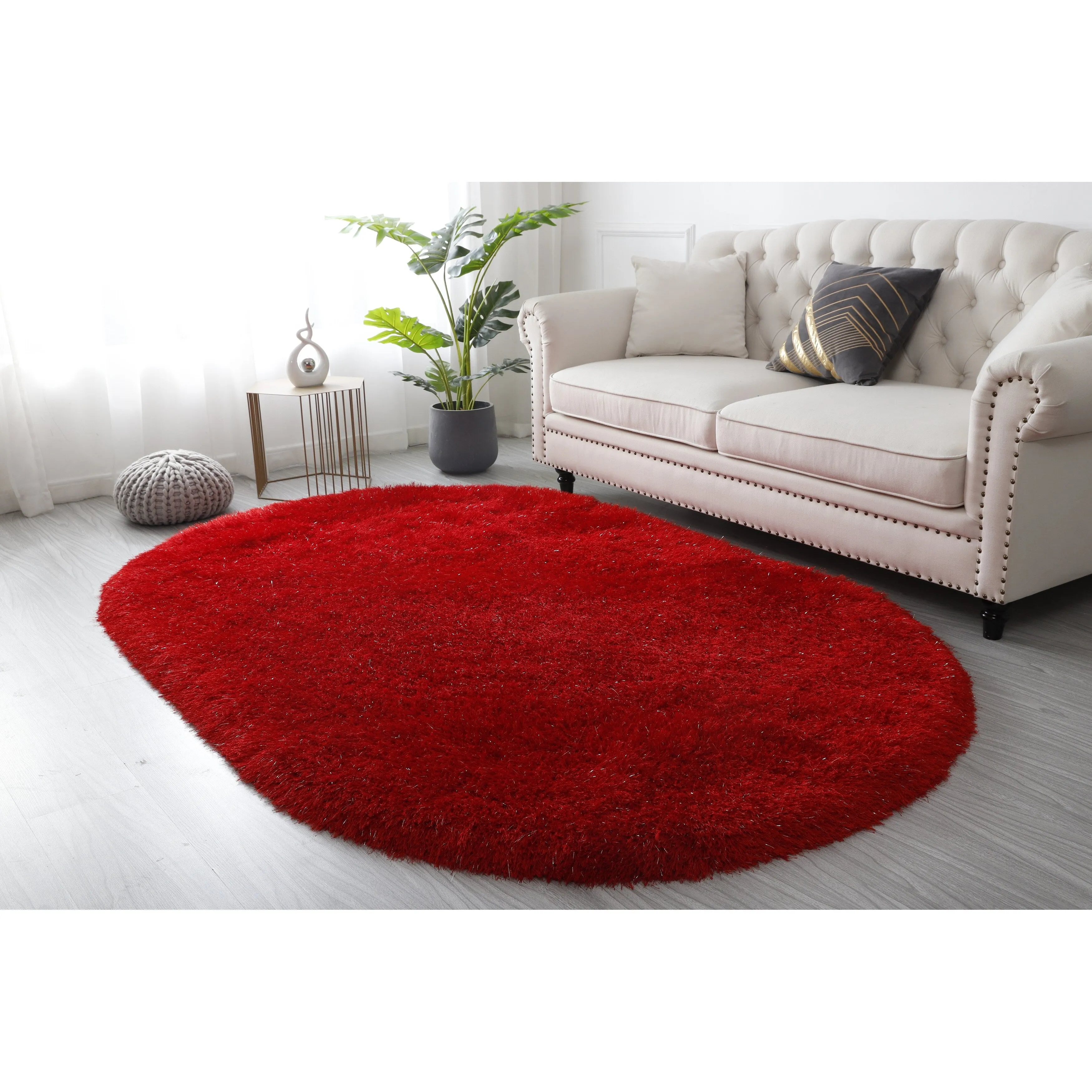 Manhattan Polyester Shag Area Rug