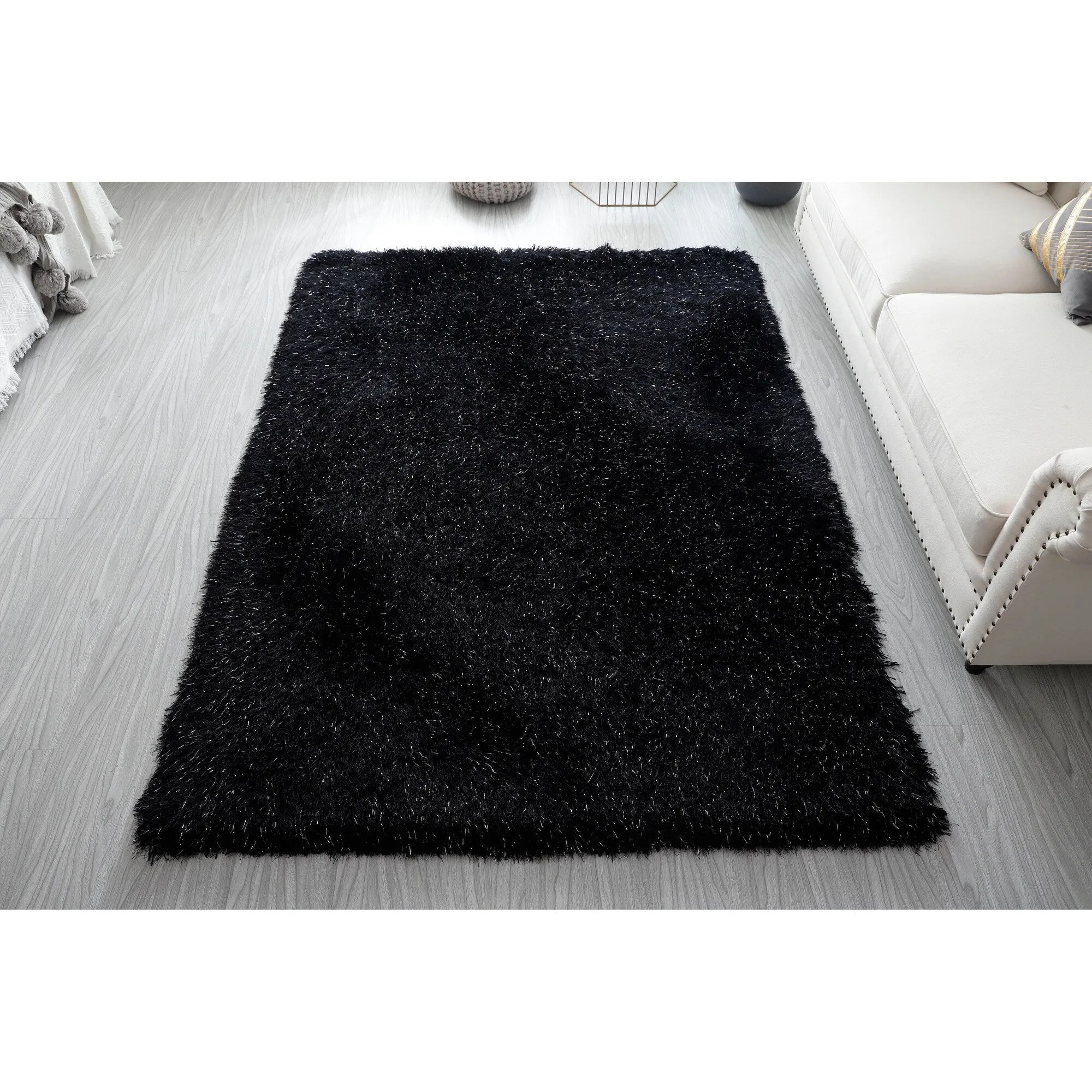 Manhattan Polyester Shag Area Rug
