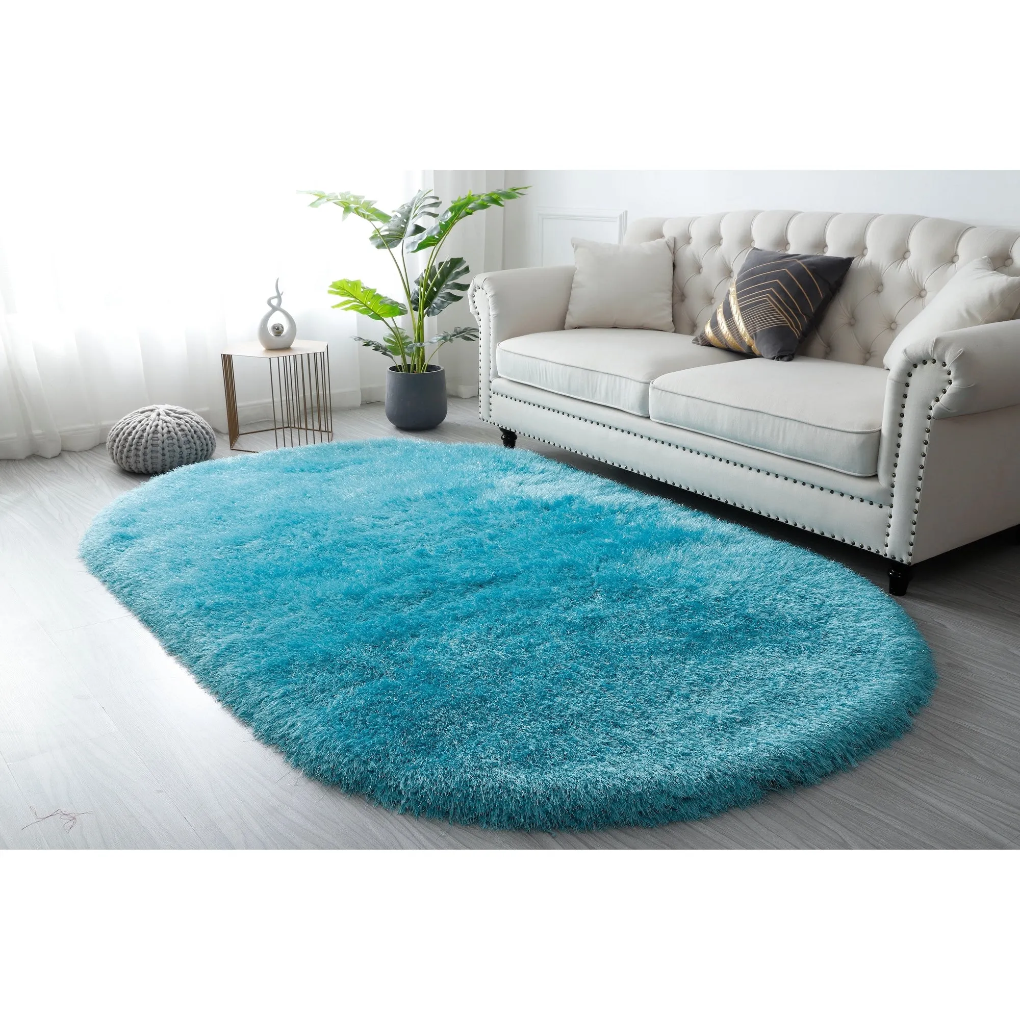 Manhattan Polyester Shag Area Rug