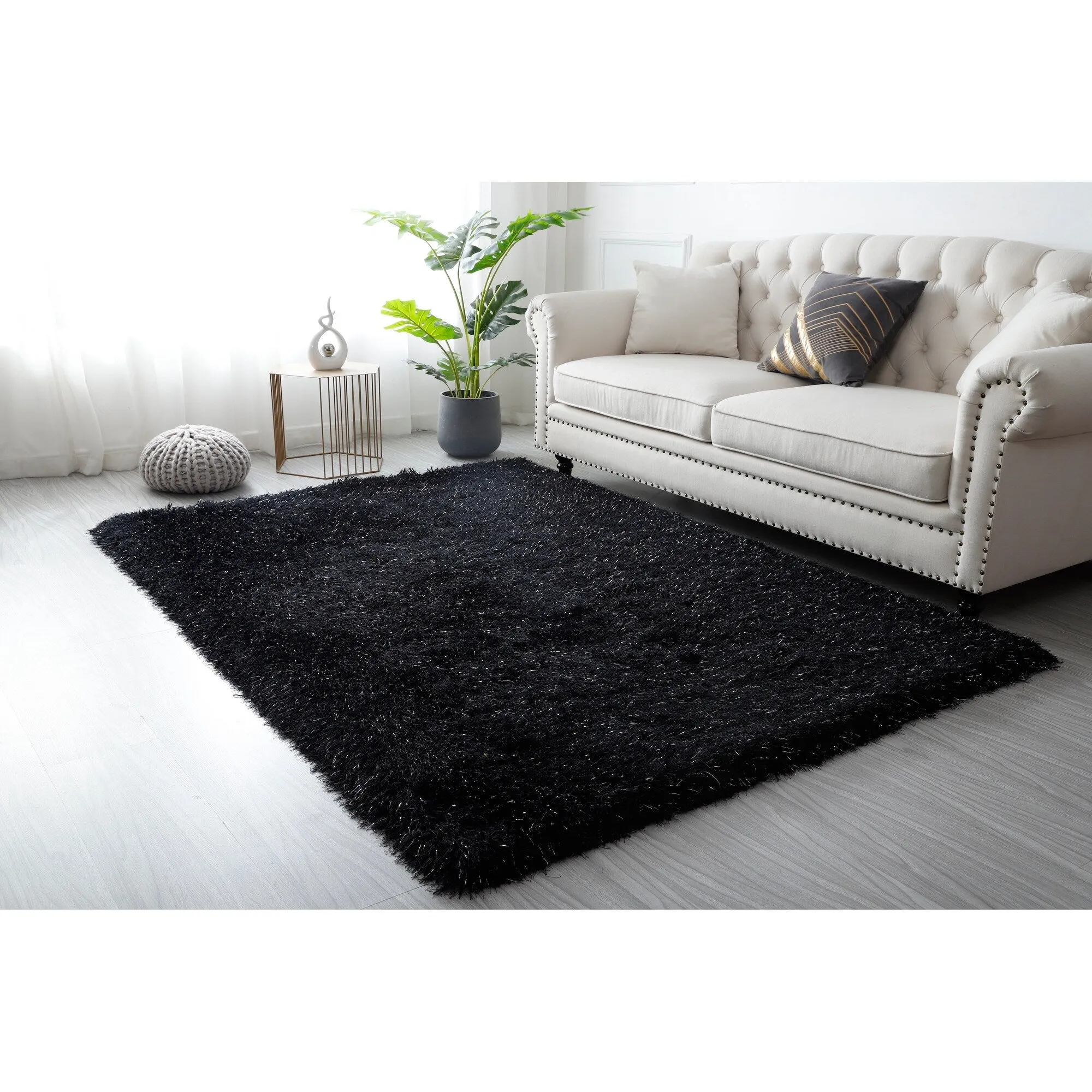 Manhattan Polyester Shag Area Rug