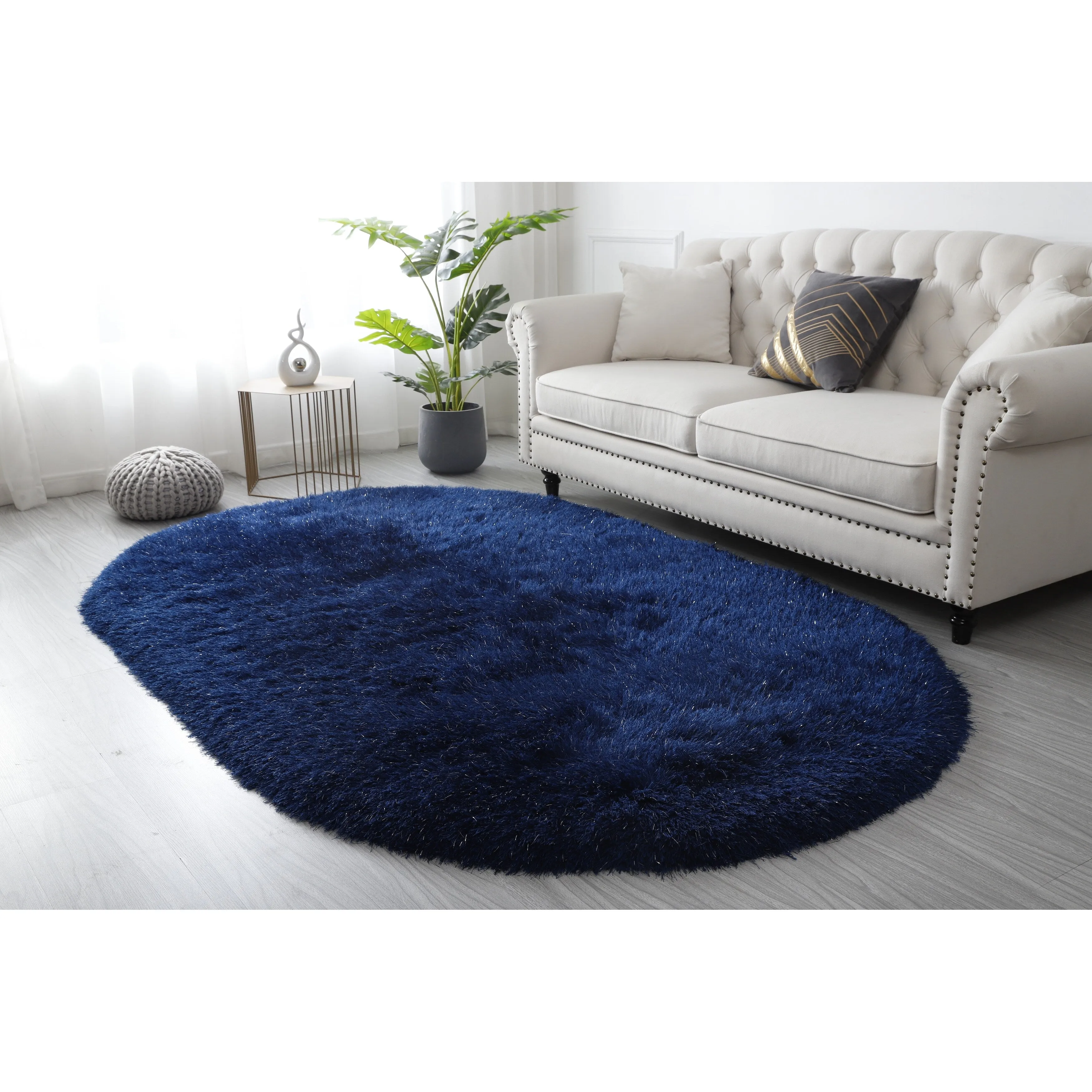 Manhattan Polyester Shag Area Rug