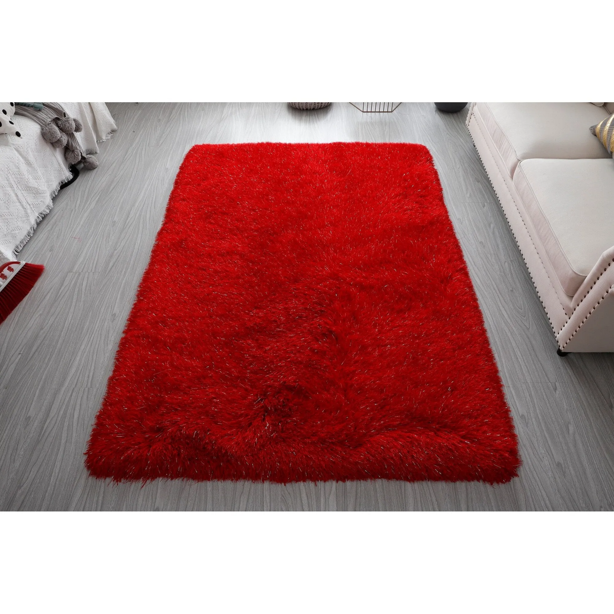 Manhattan Polyester Shag Area Rug