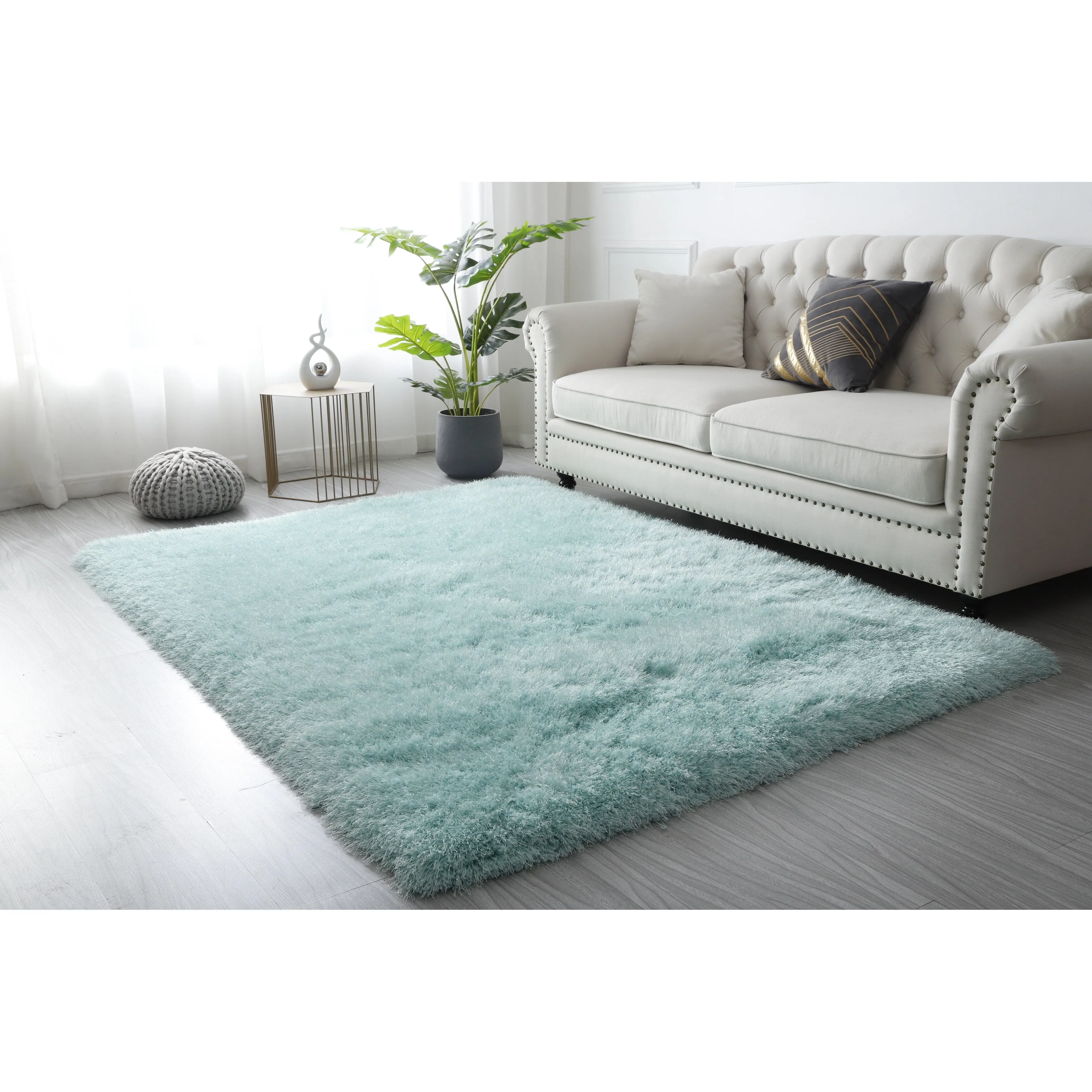 Manhattan Polyester Shag Area Rug