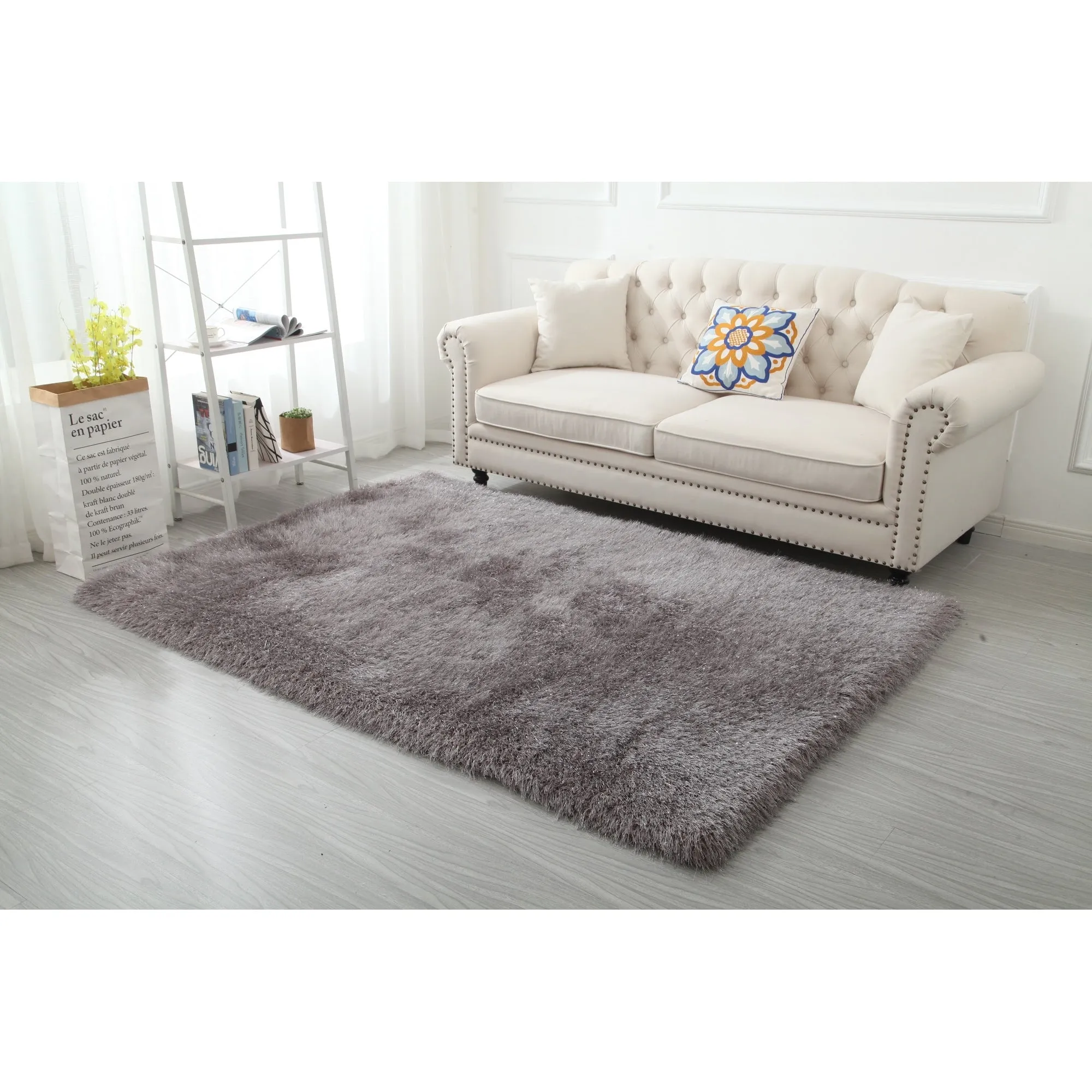Manhattan Polyester Shag Area Rug