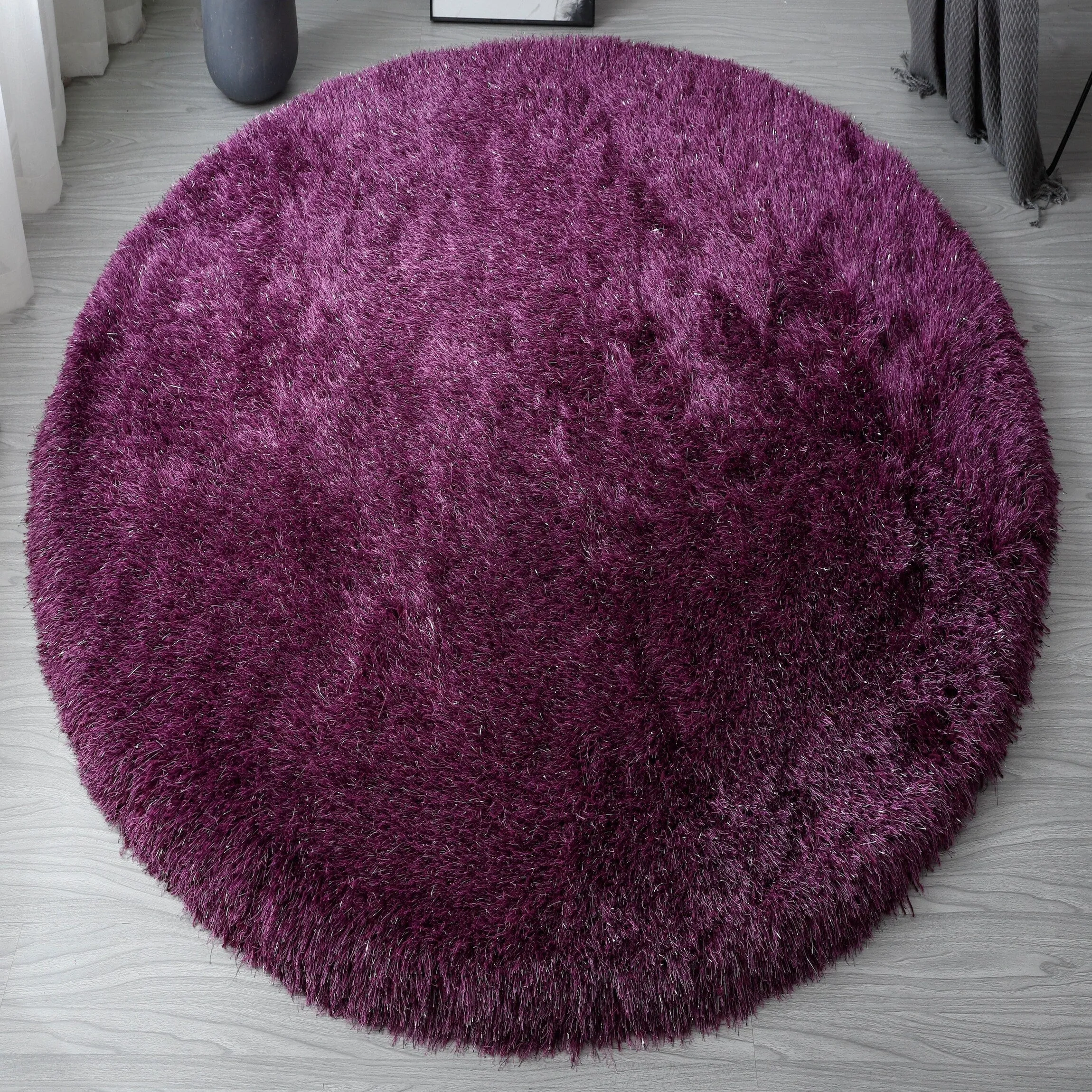 Manhattan Polyester Shag Area Rug