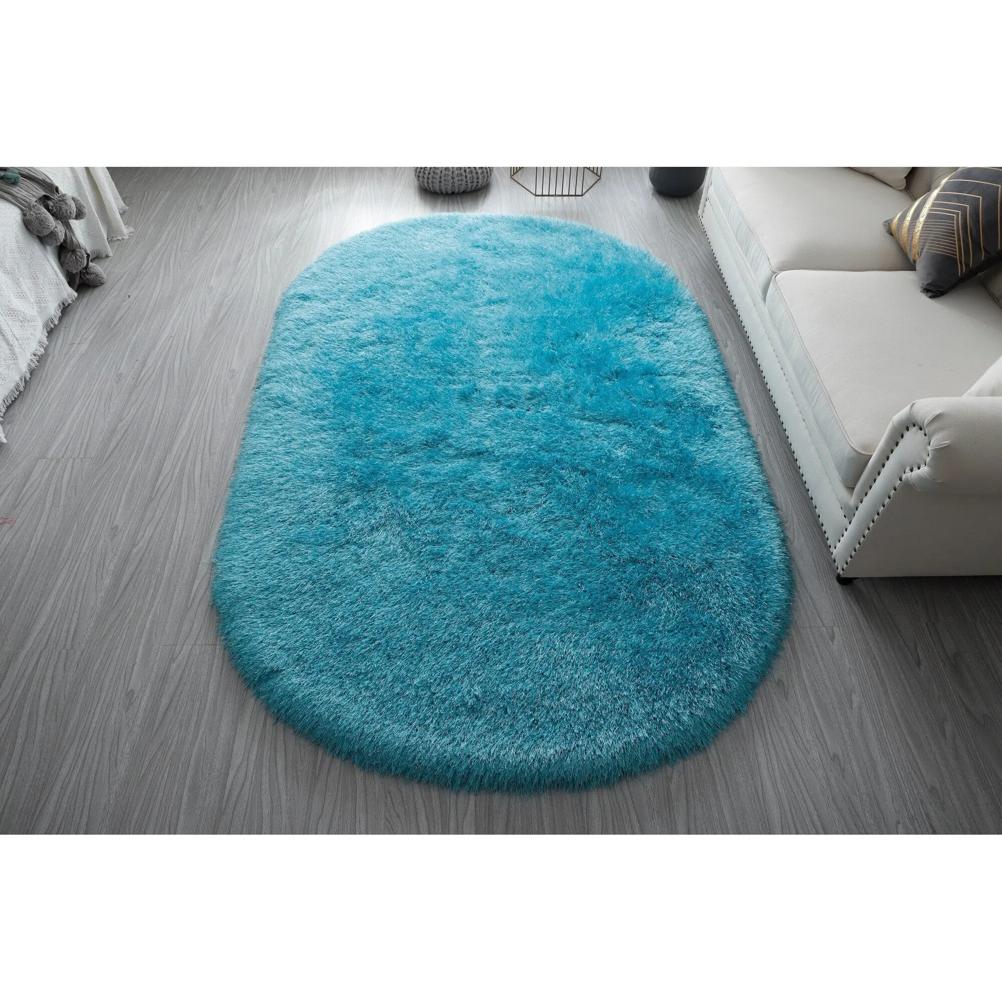 Manhattan Polyester Shag Area Rug