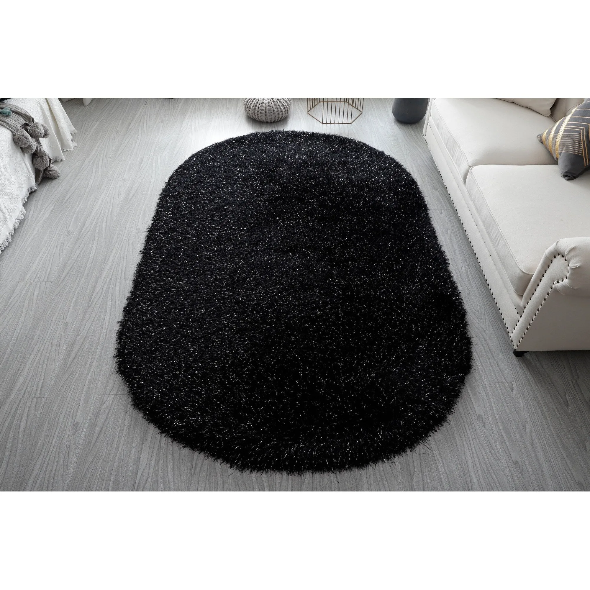 Manhattan Polyester Shag Area Rug