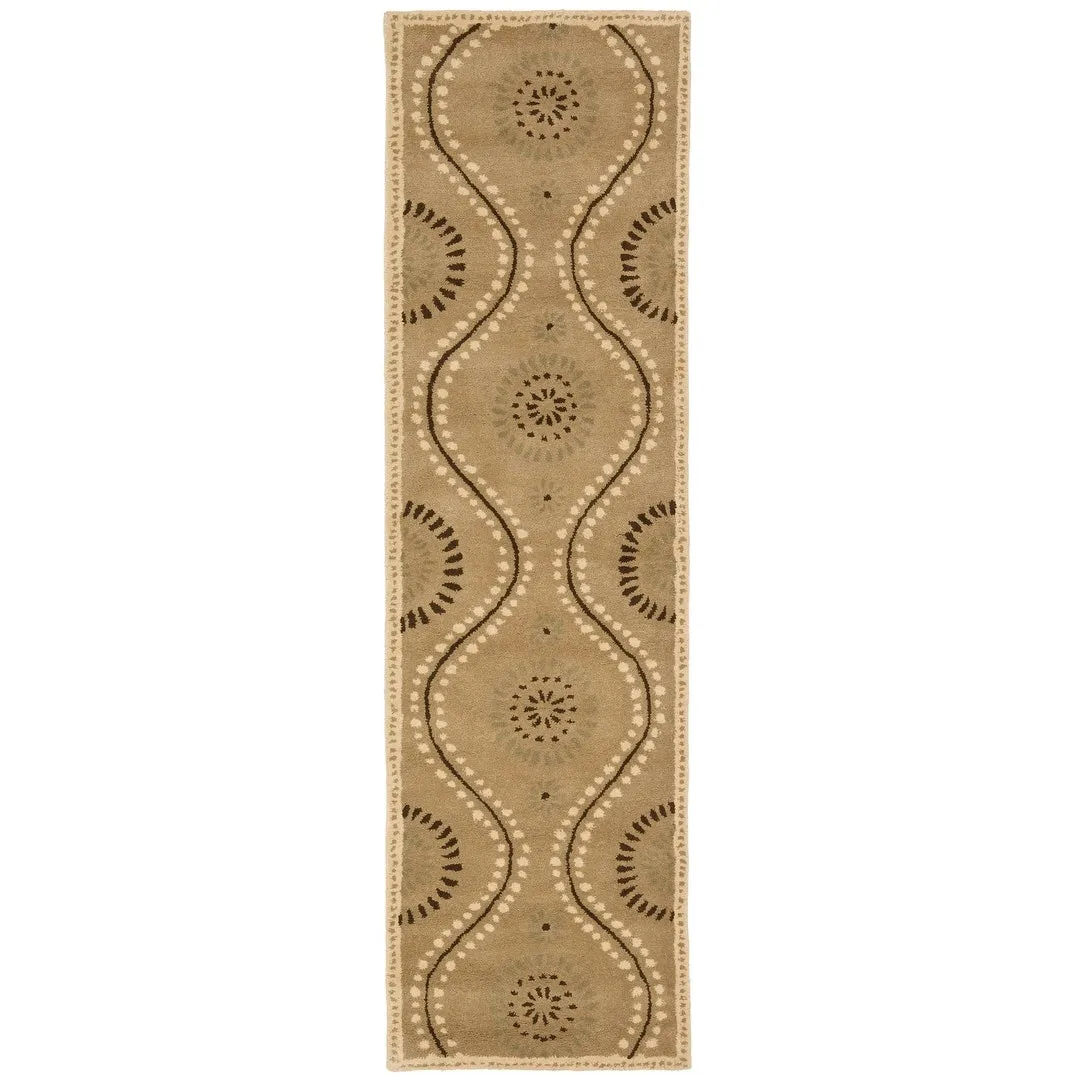Martha Stewart by SAFAVIEH Handmade Ogee Dot Wool Rug