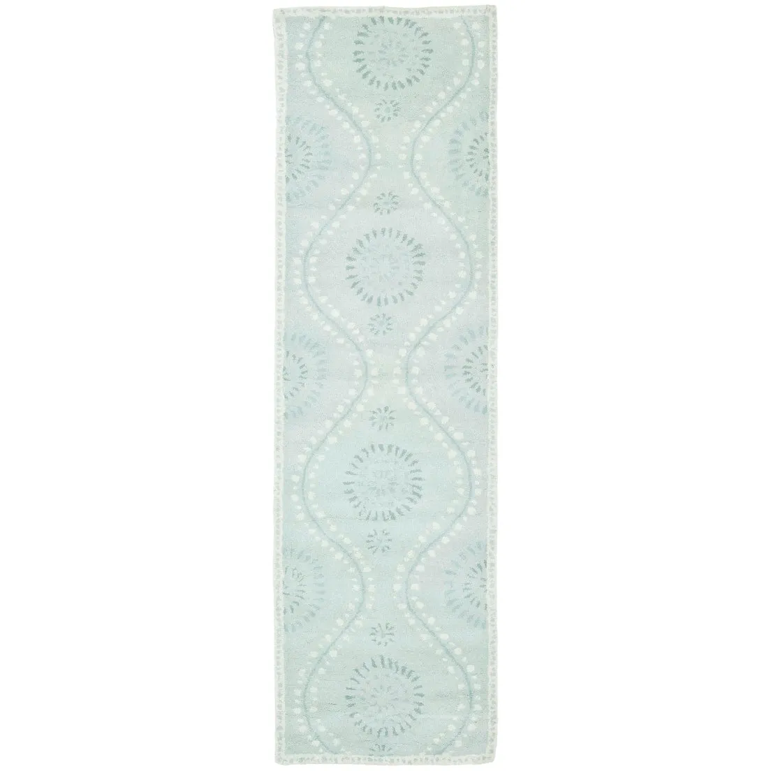 Martha Stewart by SAFAVIEH Handmade Ogee Dot Wool Rug