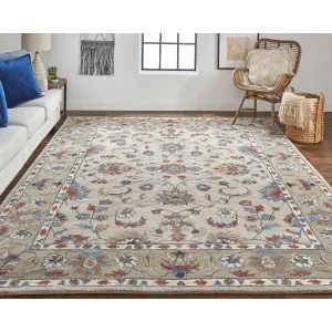 Mattias R8642 Oriental Transitional Area Rug