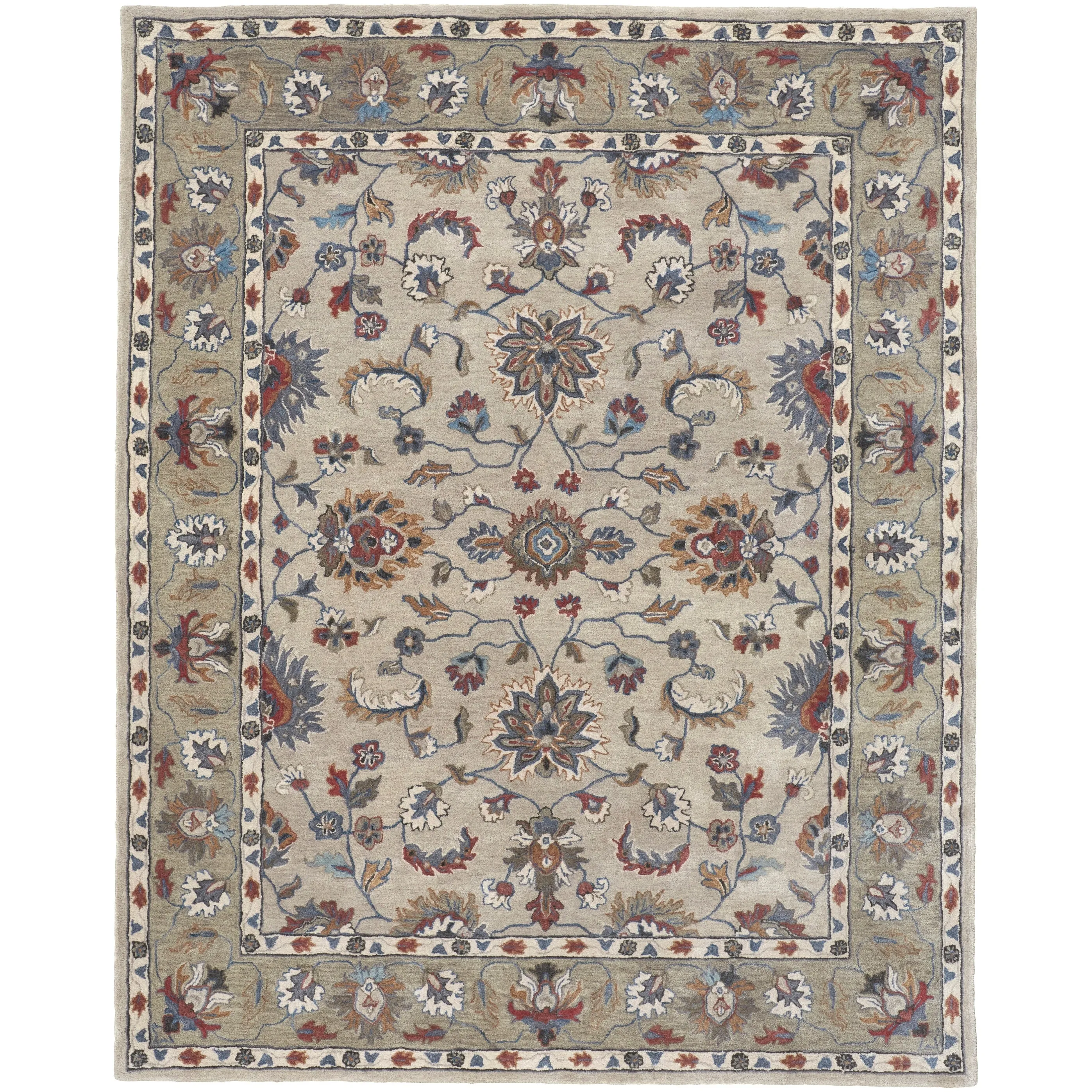 Mattias R8642 Oriental Transitional Area Rug