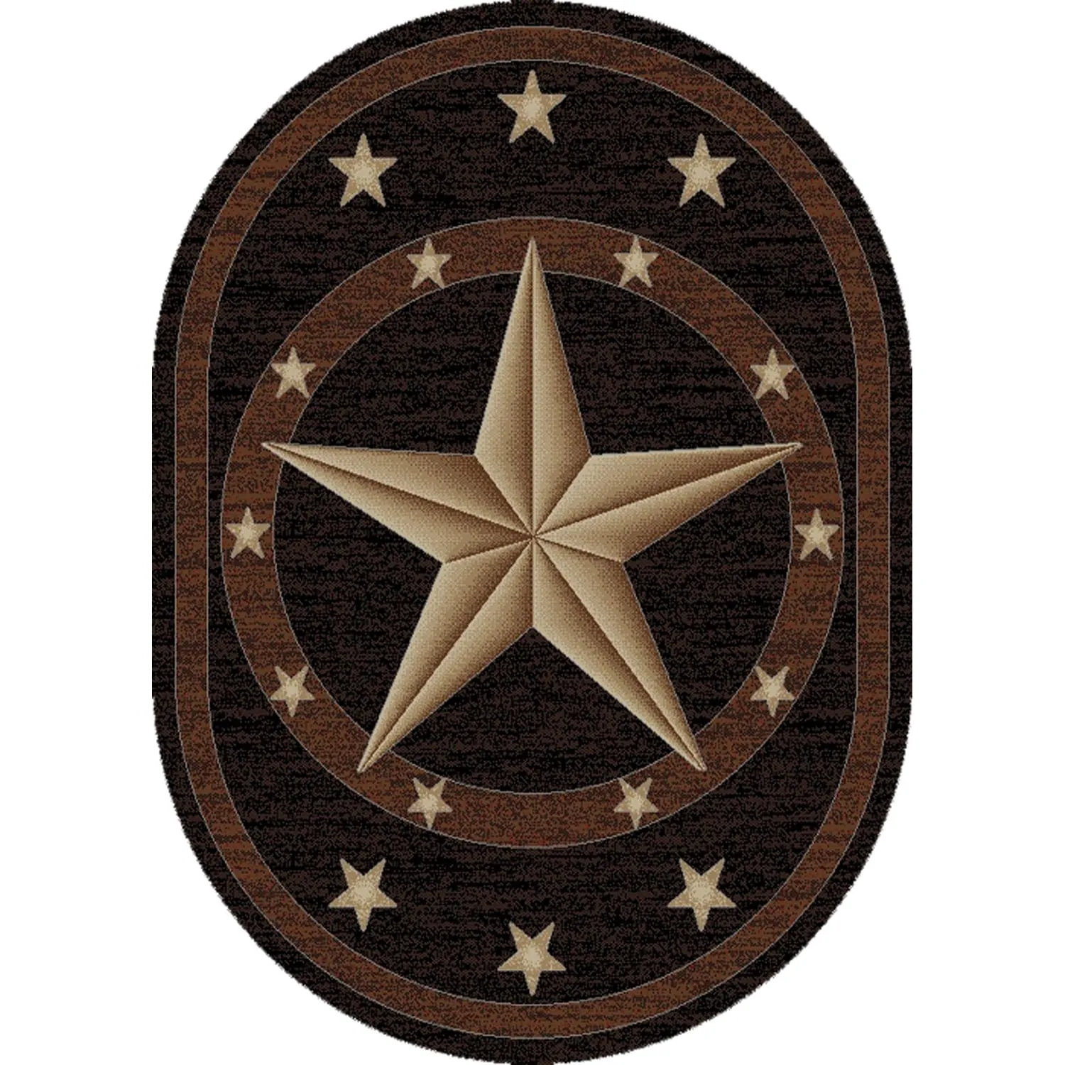 Mayberry Hearthside Western Star Lodge Area Rug
