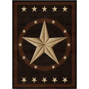 Mayberry Hearthside Western Star Lodge Area Rug