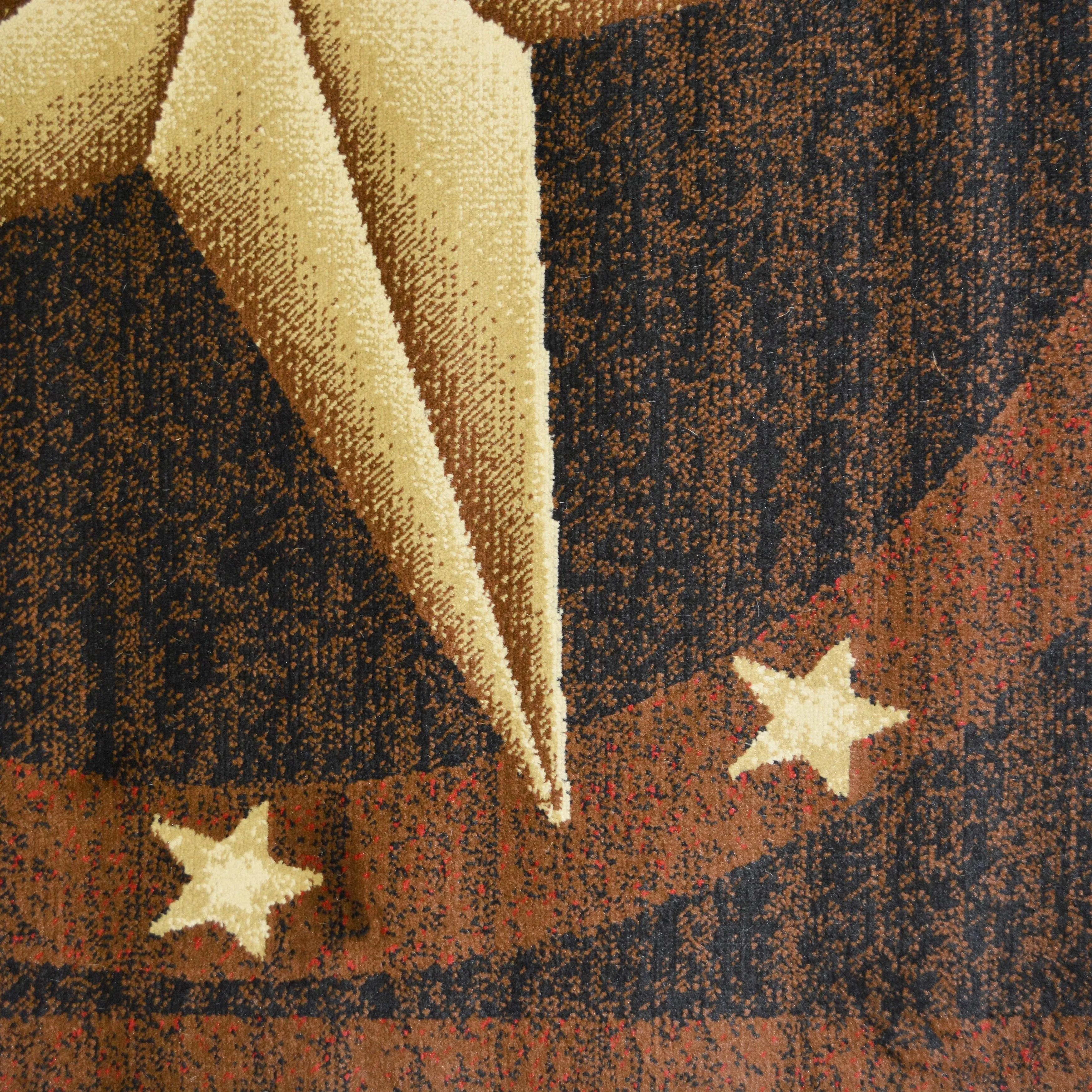 Mayberry Hearthside Western Star Lodge Area Rug