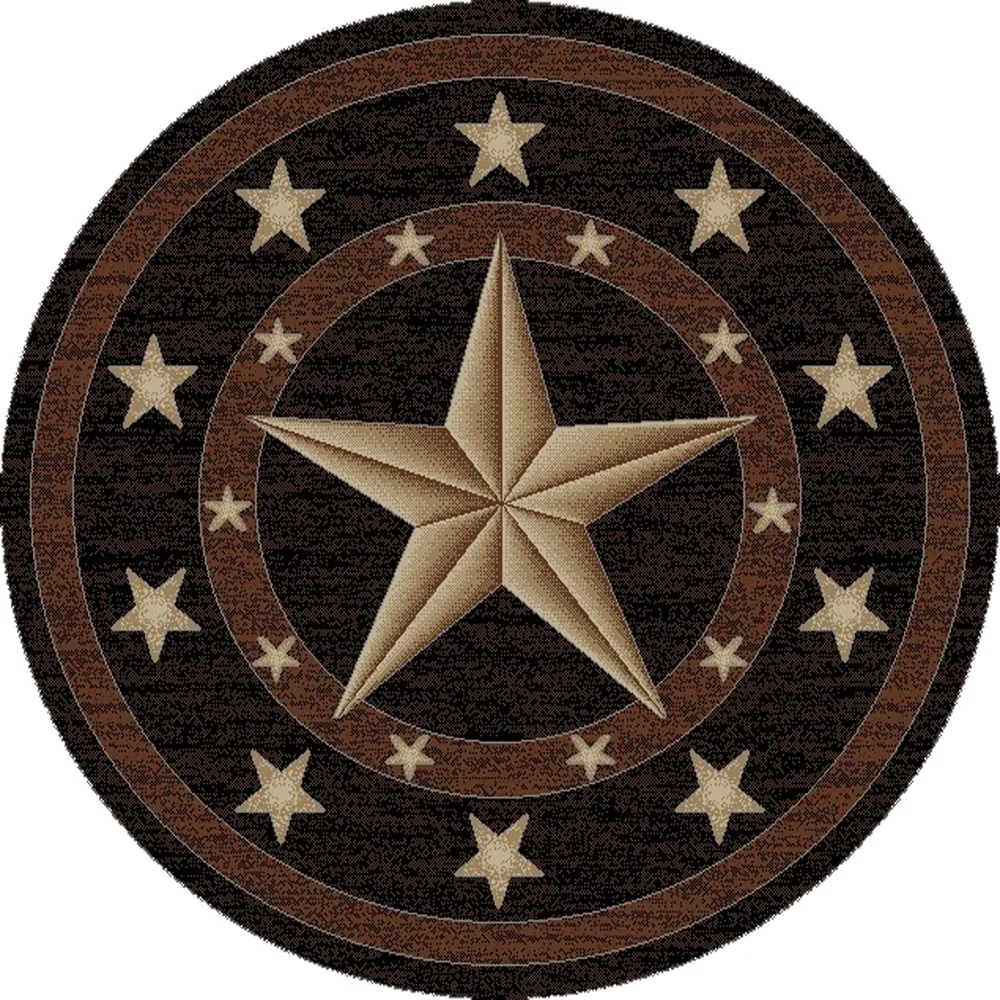 Mayberry Hearthside Western Star Lodge Area Rug