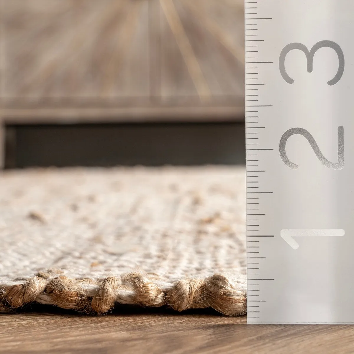 Meadow Striped Jute Area Rug