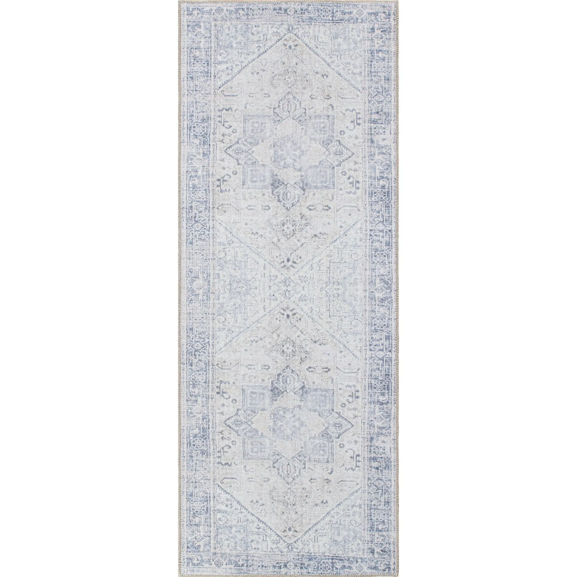 Medallion Boho Machine Washable Area Rug