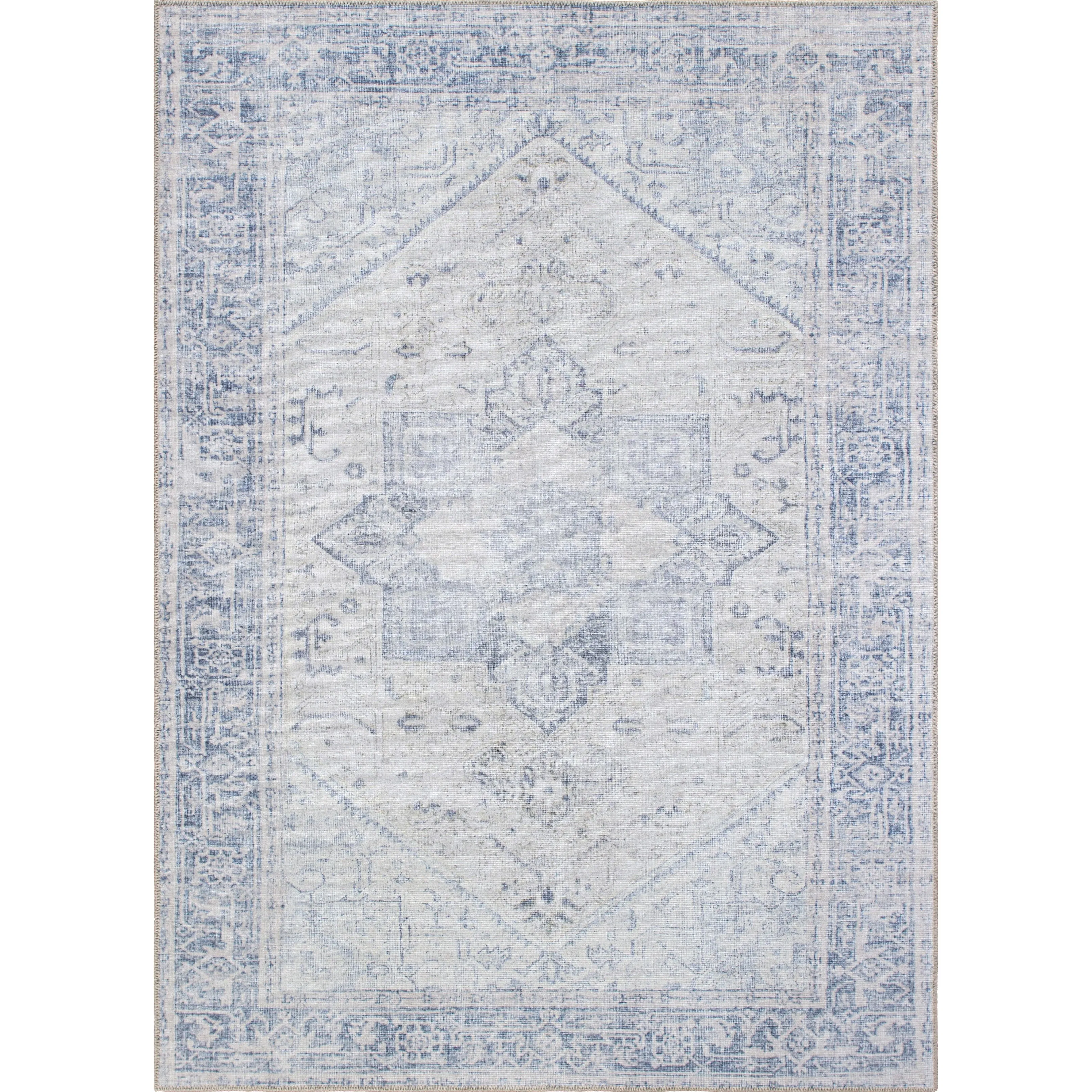 Medallion Boho Machine Washable Area Rug