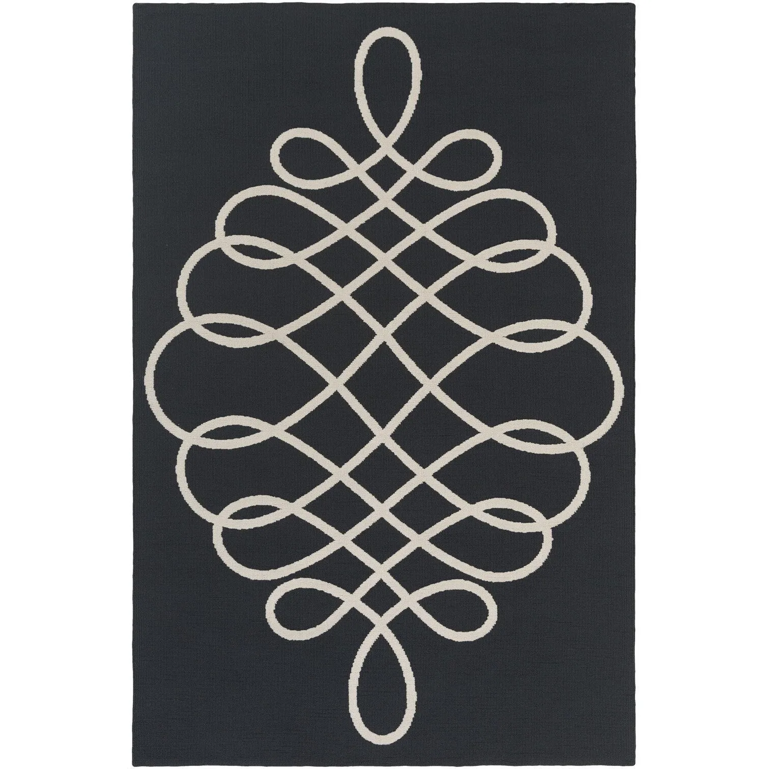 Meticulously Woven Front Polyester Rug