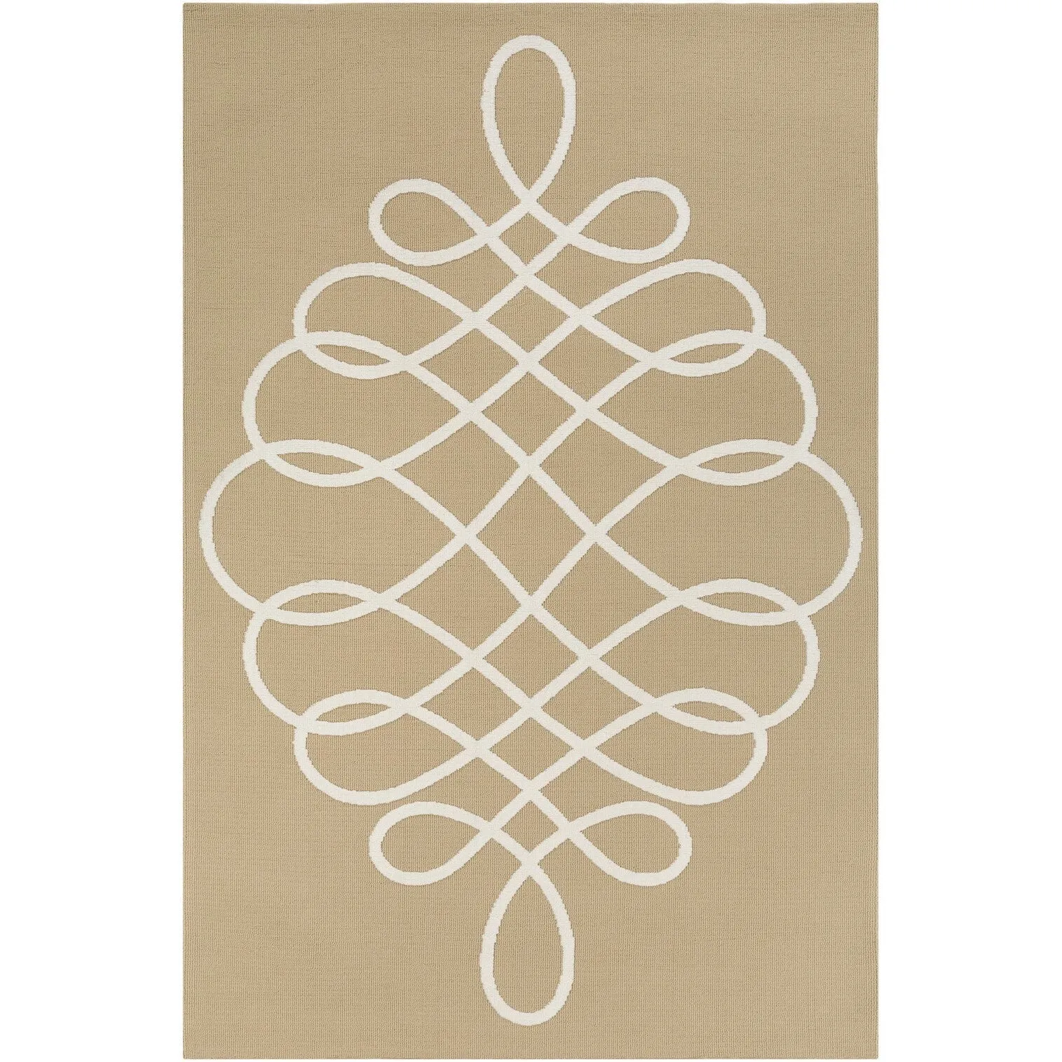 Meticulously Woven Front Polyester Rug
