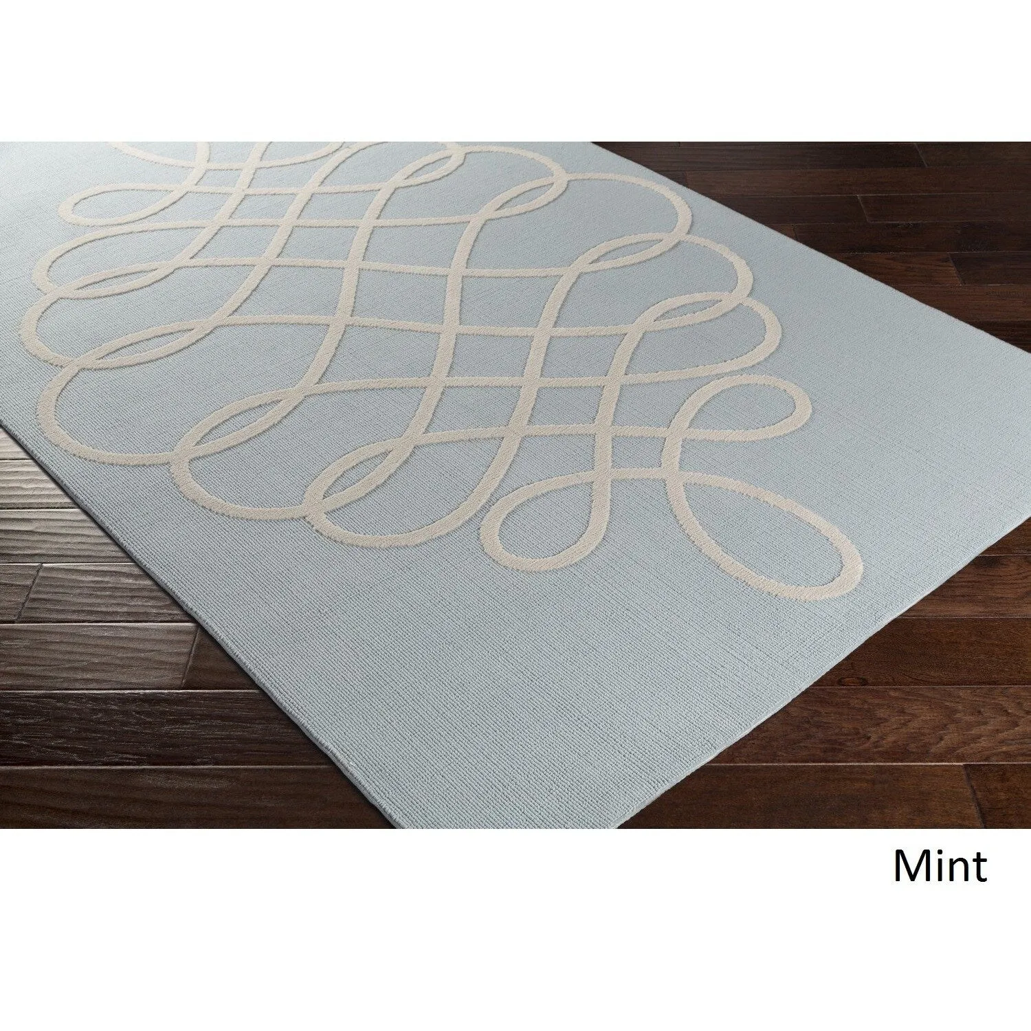Meticulously Woven Front Polyester Rug