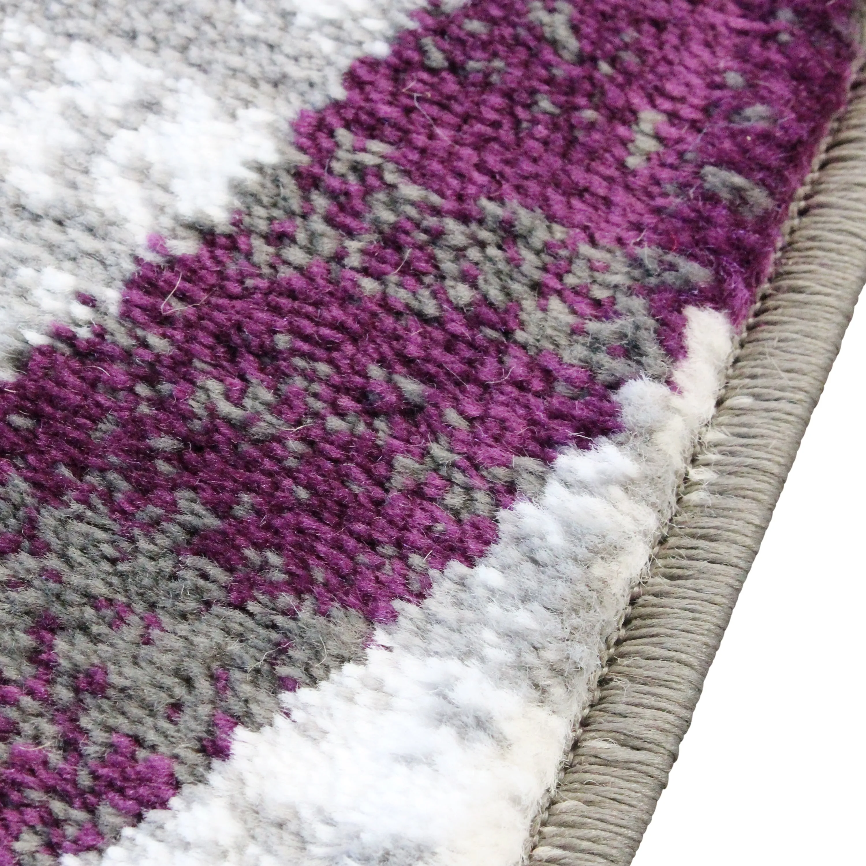 Modern Swirl Design Olefin Area Rug