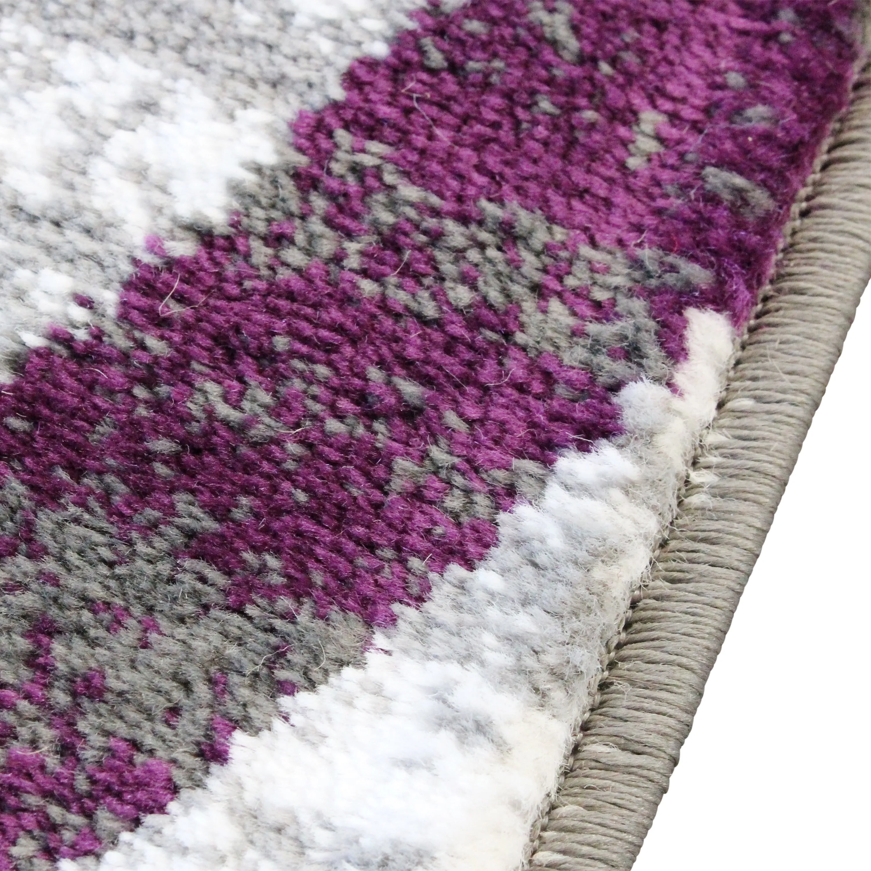 Modern Swirl Design Olefin Area Rug