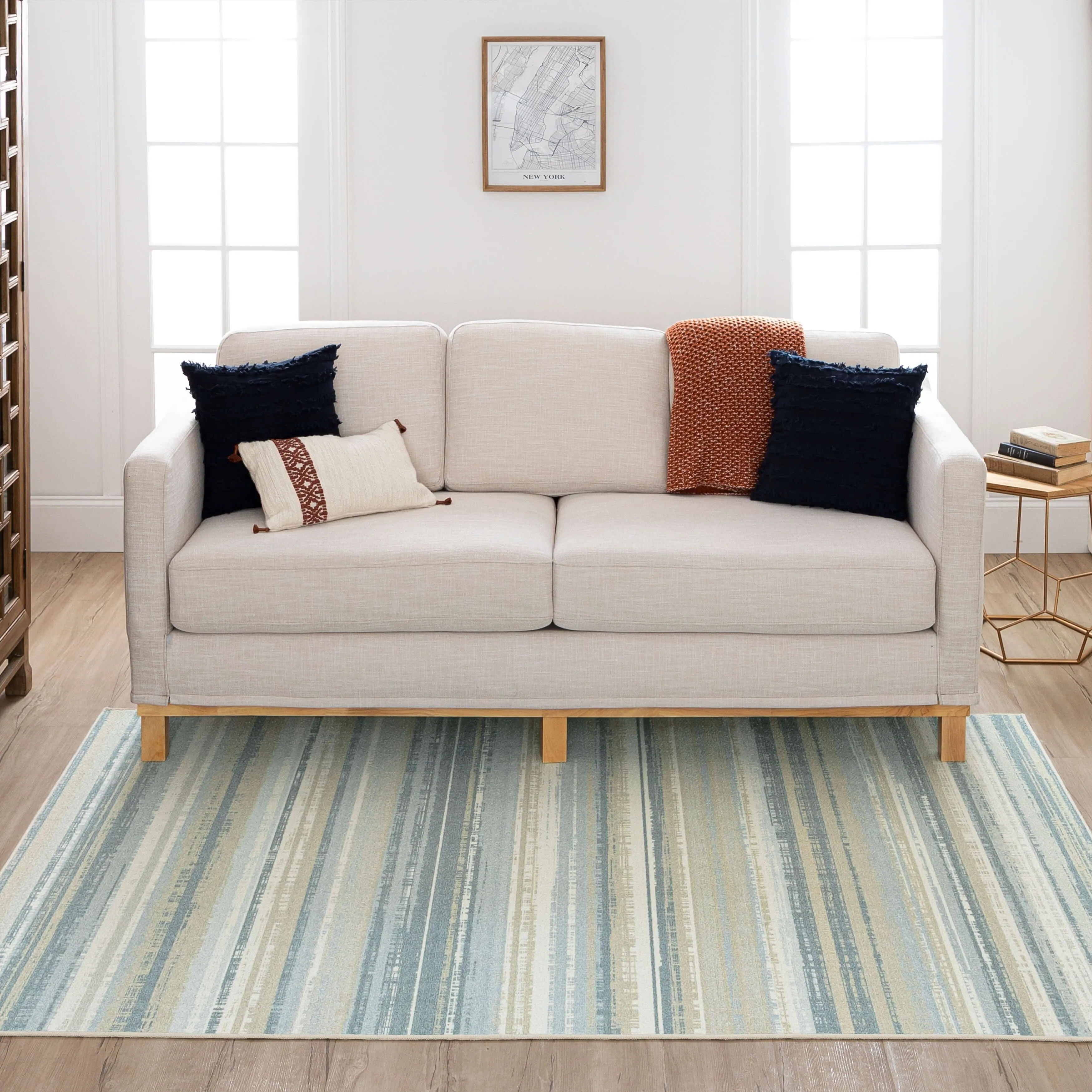 Mohawk Home Avenue Stripe Area Rug