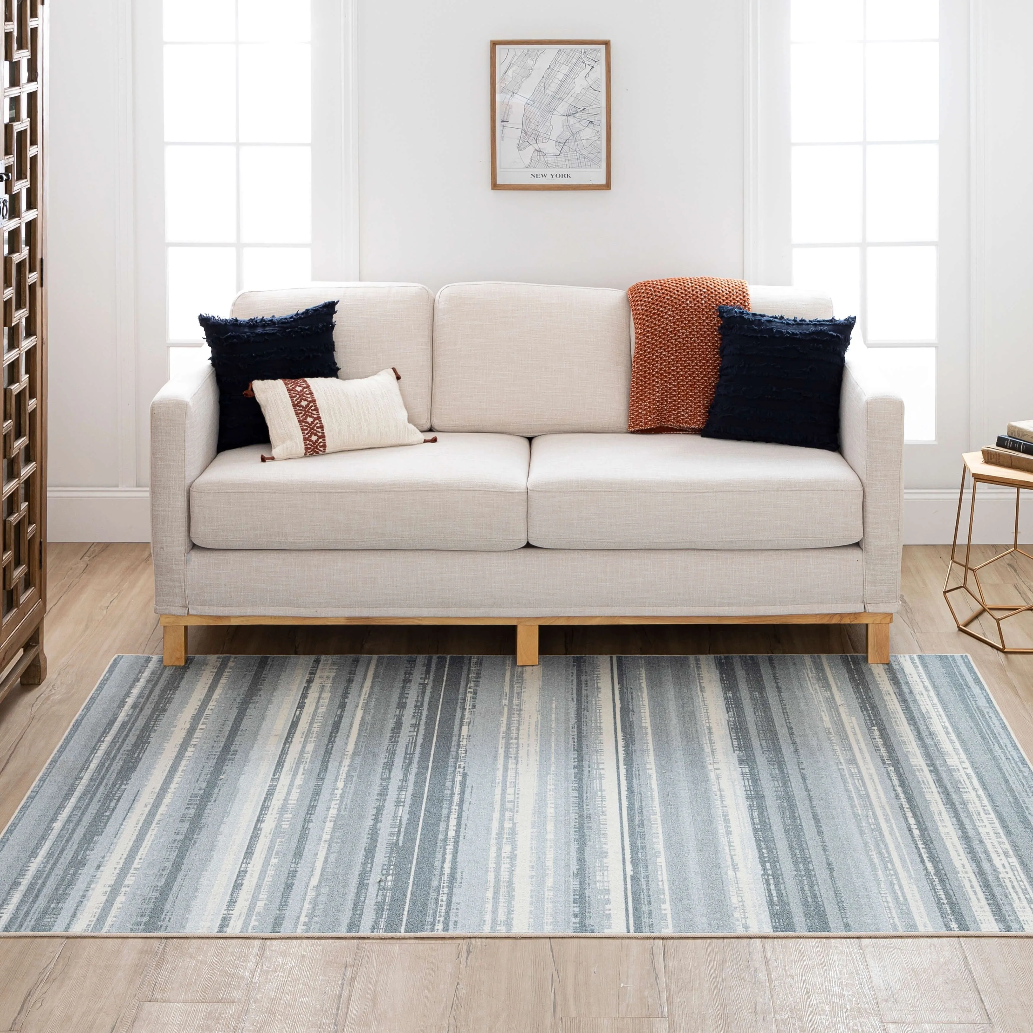 Mohawk Home Avenue Stripe Area Rug