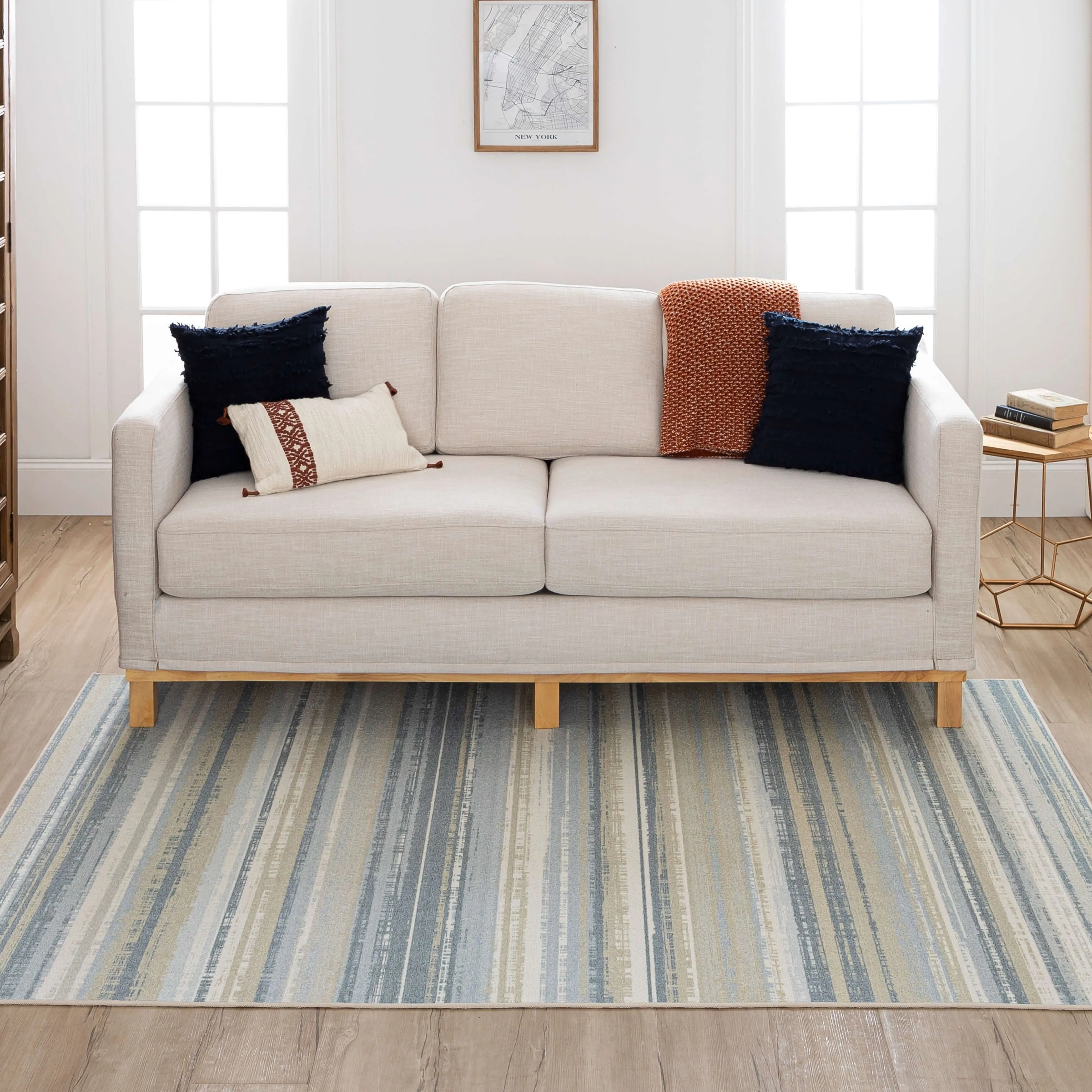 Mohawk Home Avenue Stripe Area Rug