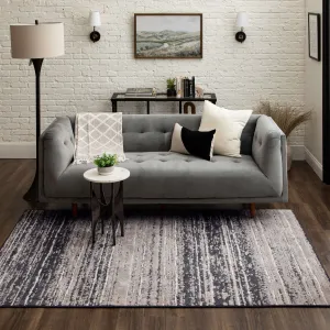 Mohawk Home Chaffee Abstract Stripe Area Rug