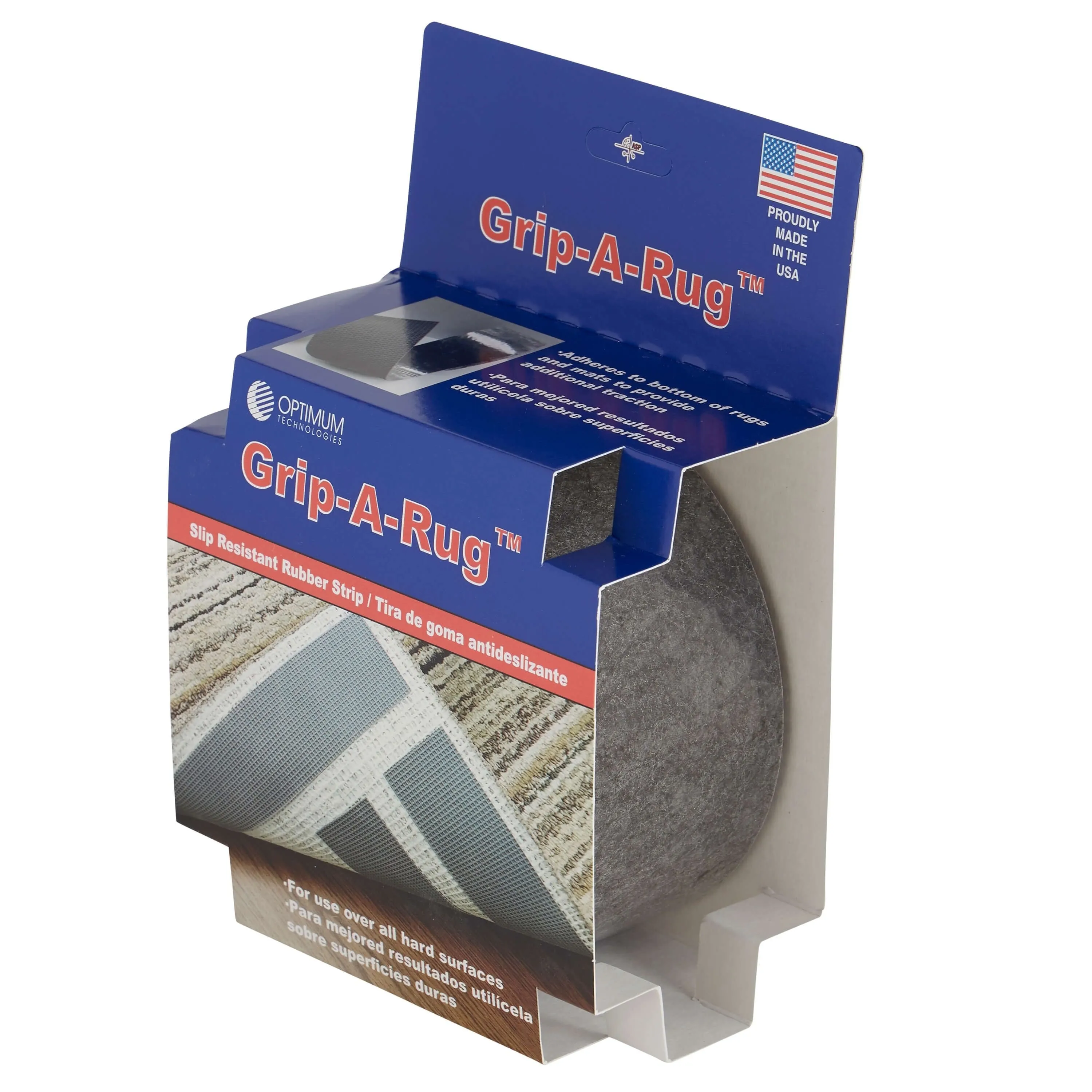 Mohawk Home Gray Grip-A-Rug Tape - Grey - 2.5 X 25'