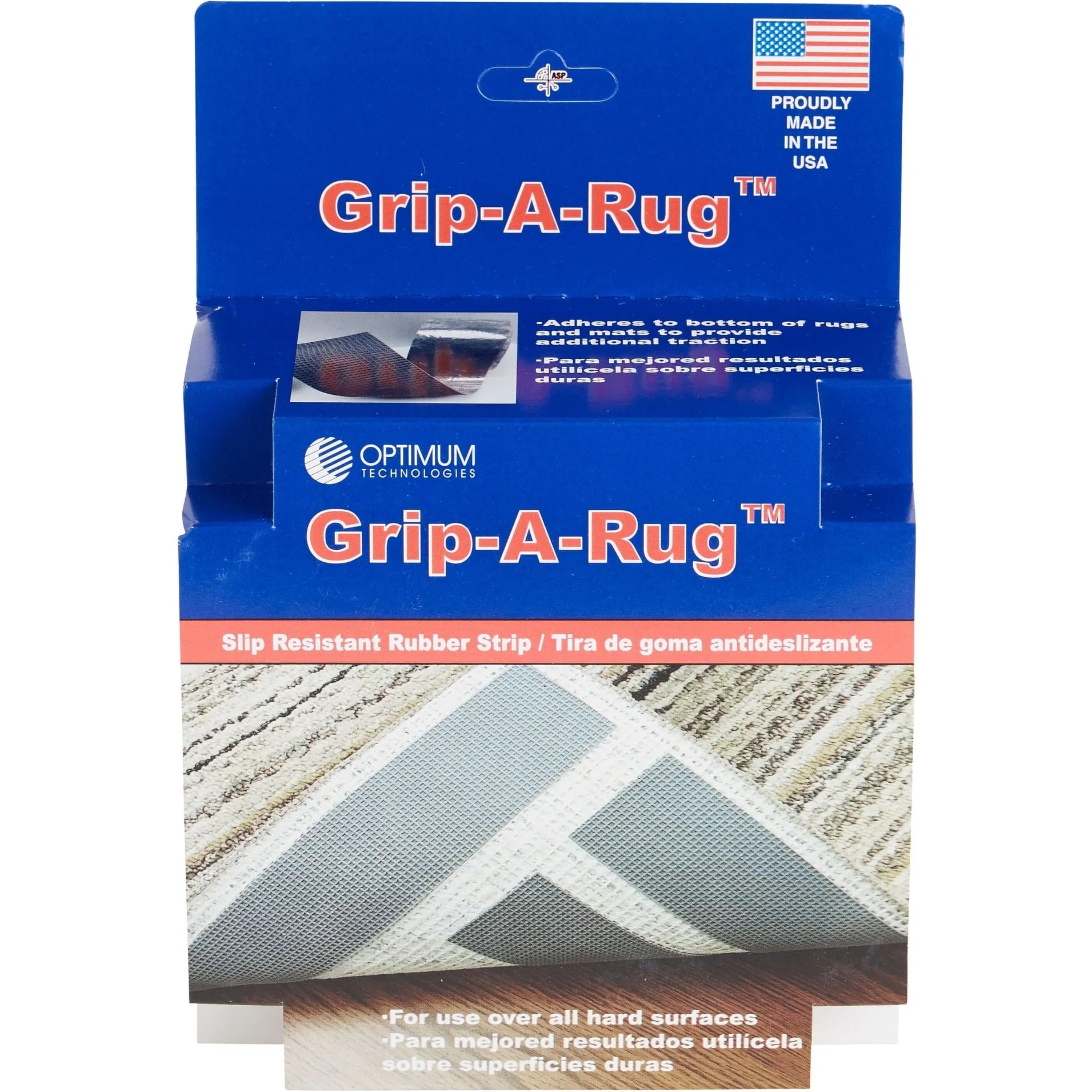 Mohawk Home Gray Grip-A-Rug Tape - Grey - 2.5 X 25'