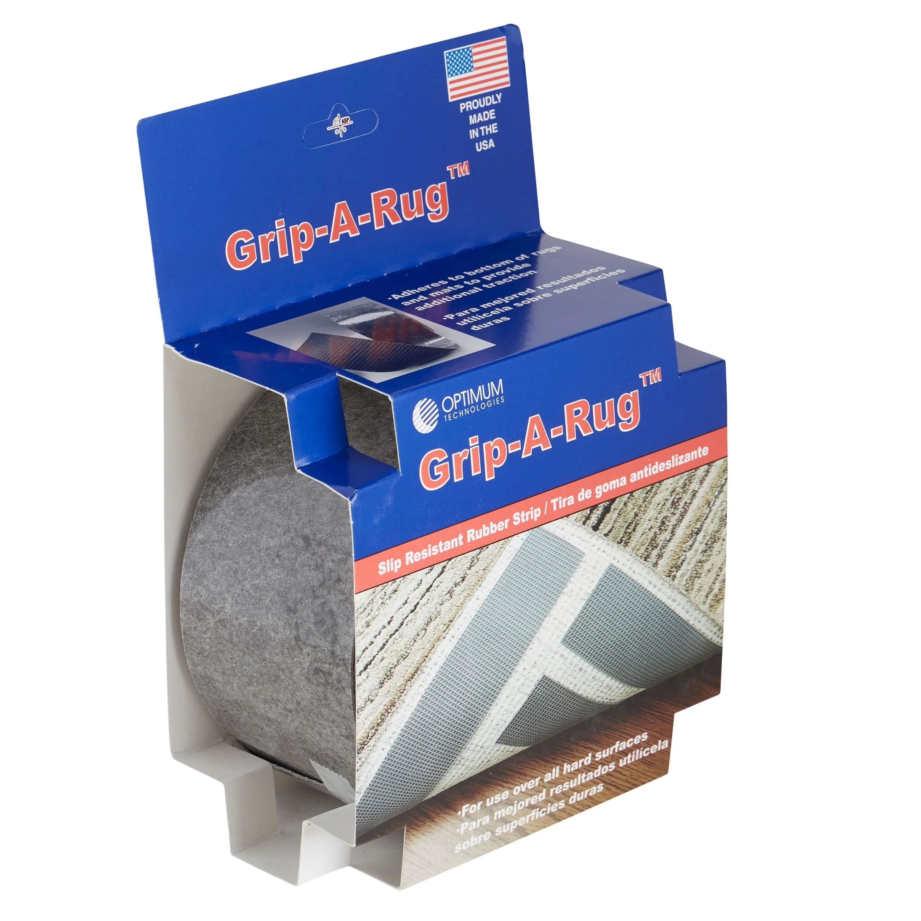 Mohawk Home Gray Grip-A-Rug Tape - Grey - 2.5 X 25'