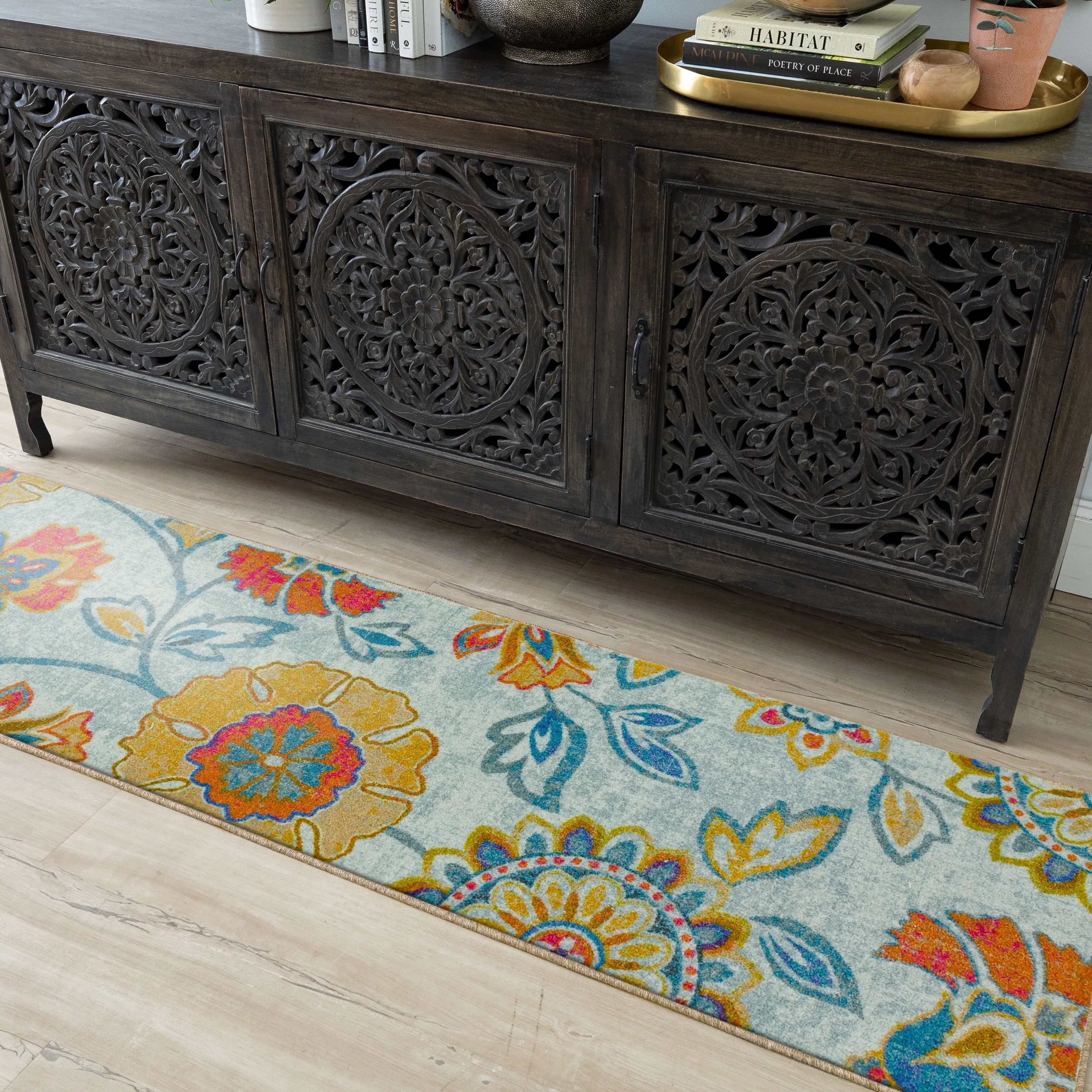 Mohawk home Leighton Gold Area Rug