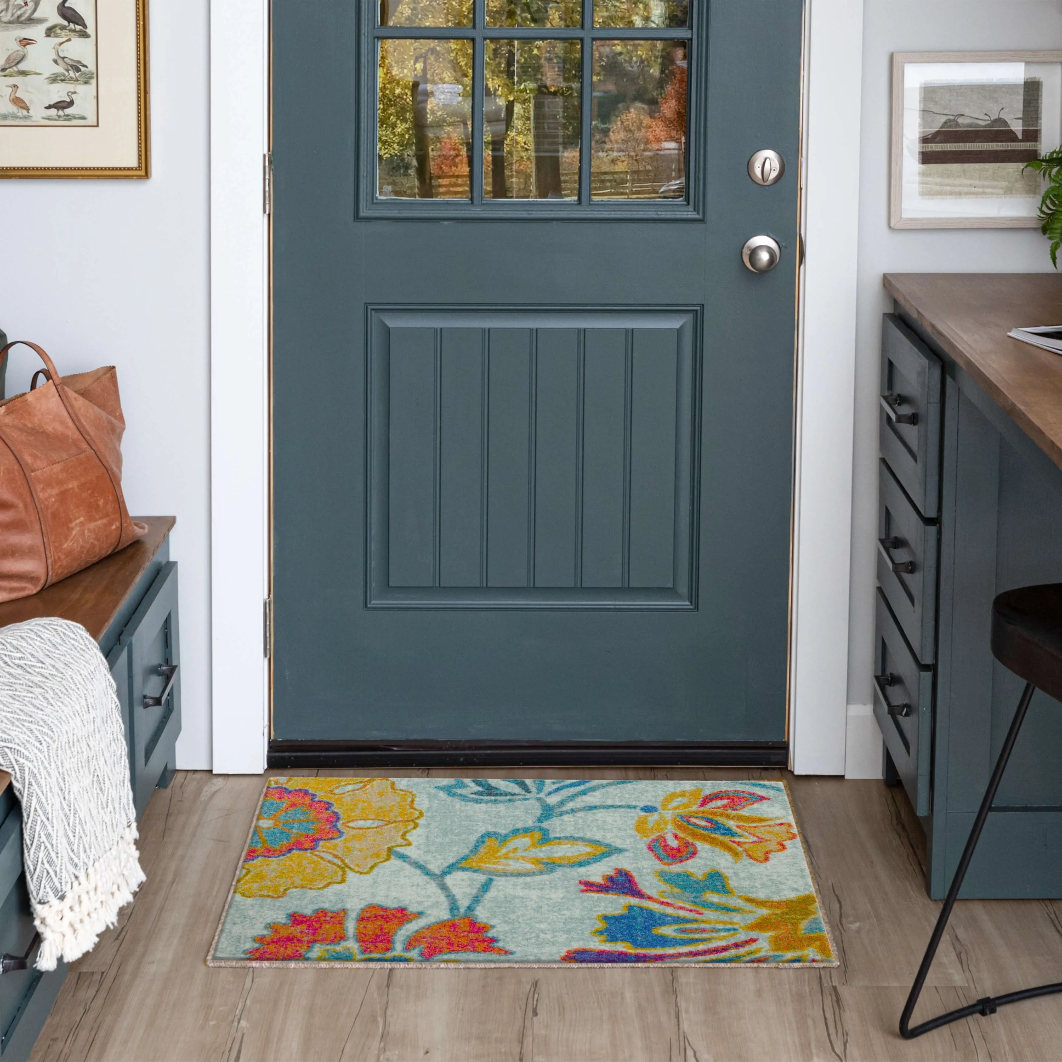 Mohawk home Leighton Gold Area Rug
