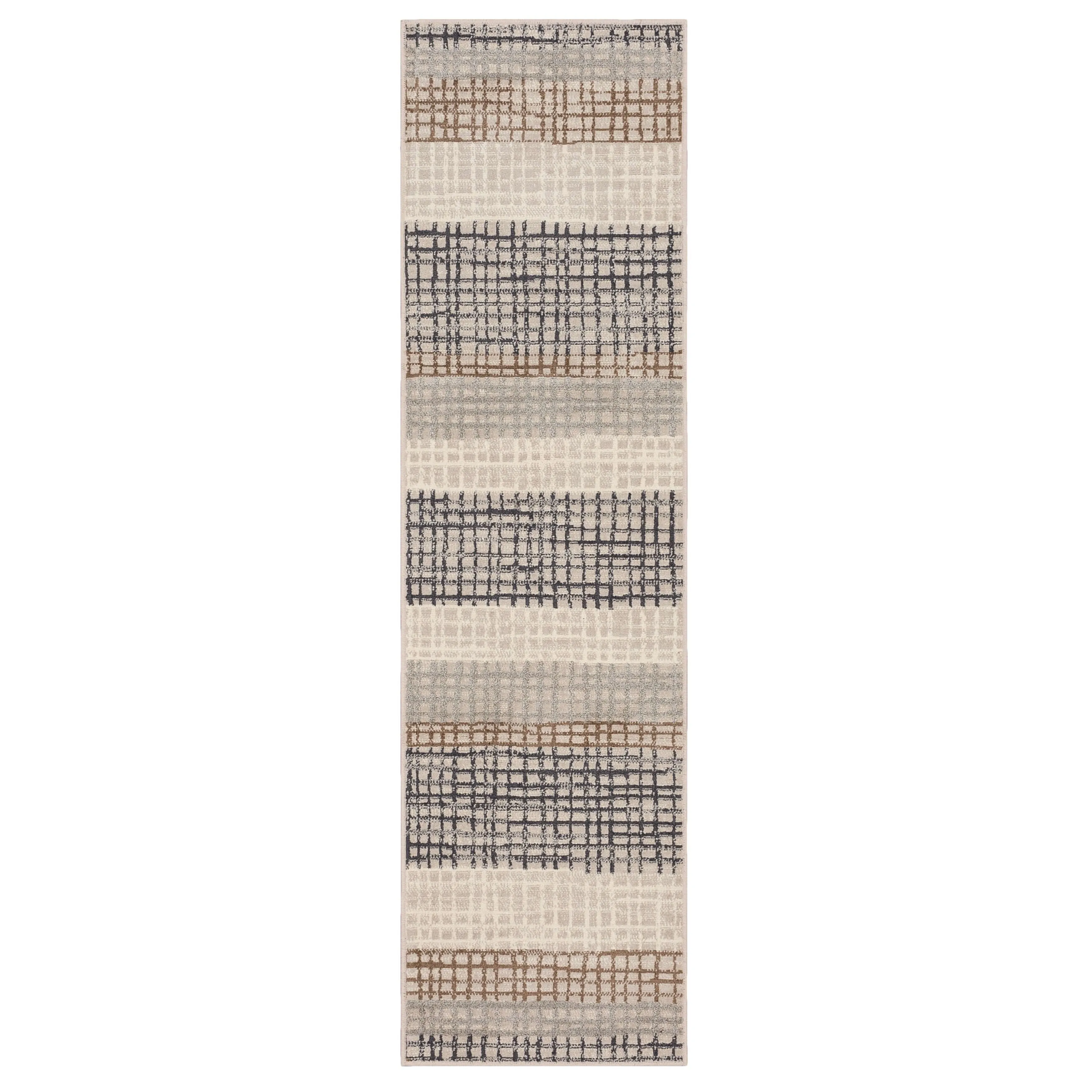 Mohawk Home Reed Abstract Geometric Stripe Area Rug