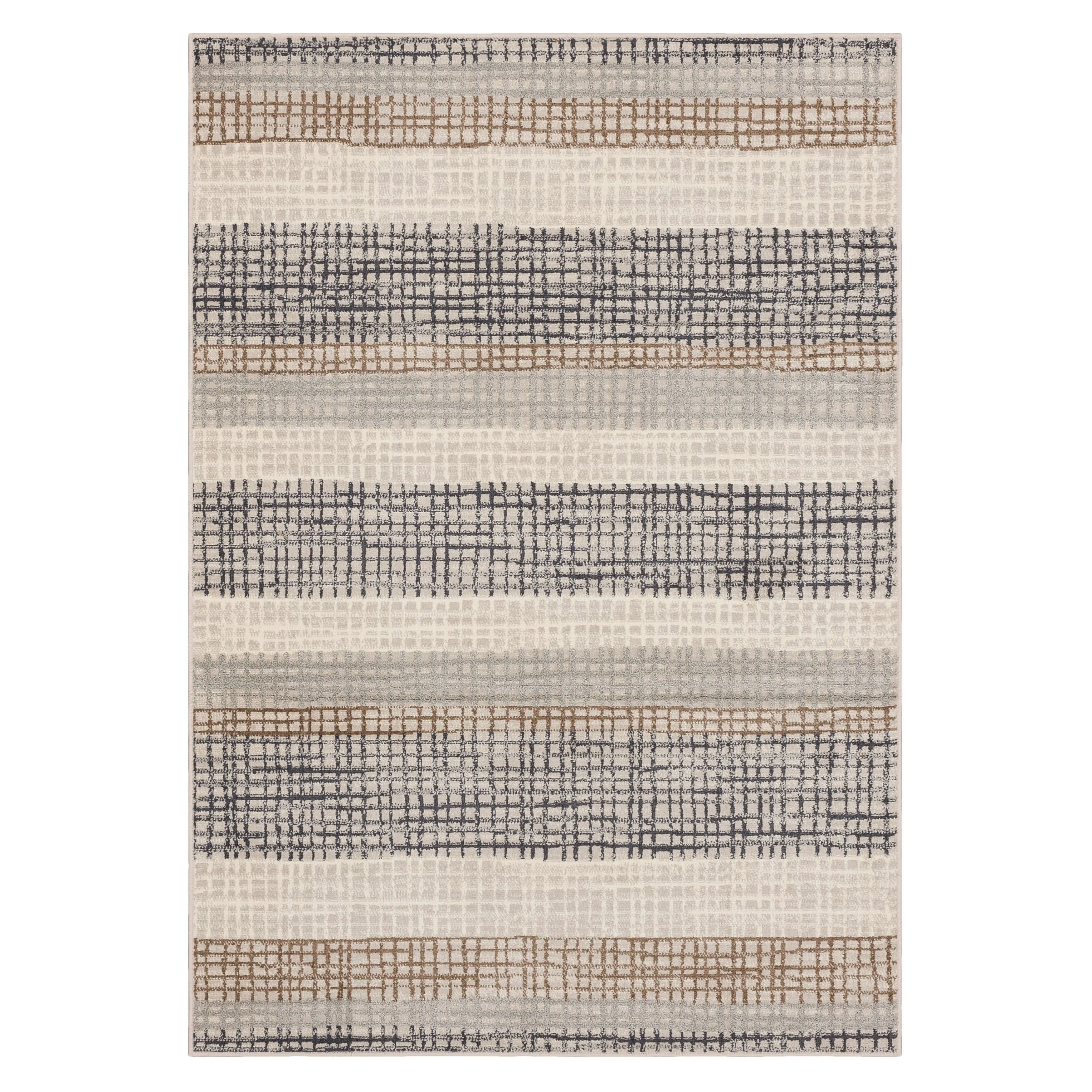 Mohawk Home Reed Abstract Geometric Stripe Area Rug