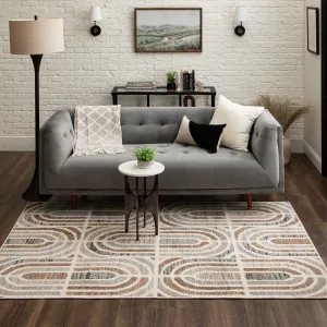 Mohawk Home Westpoint Modern Geometric Stripe Area Rug
