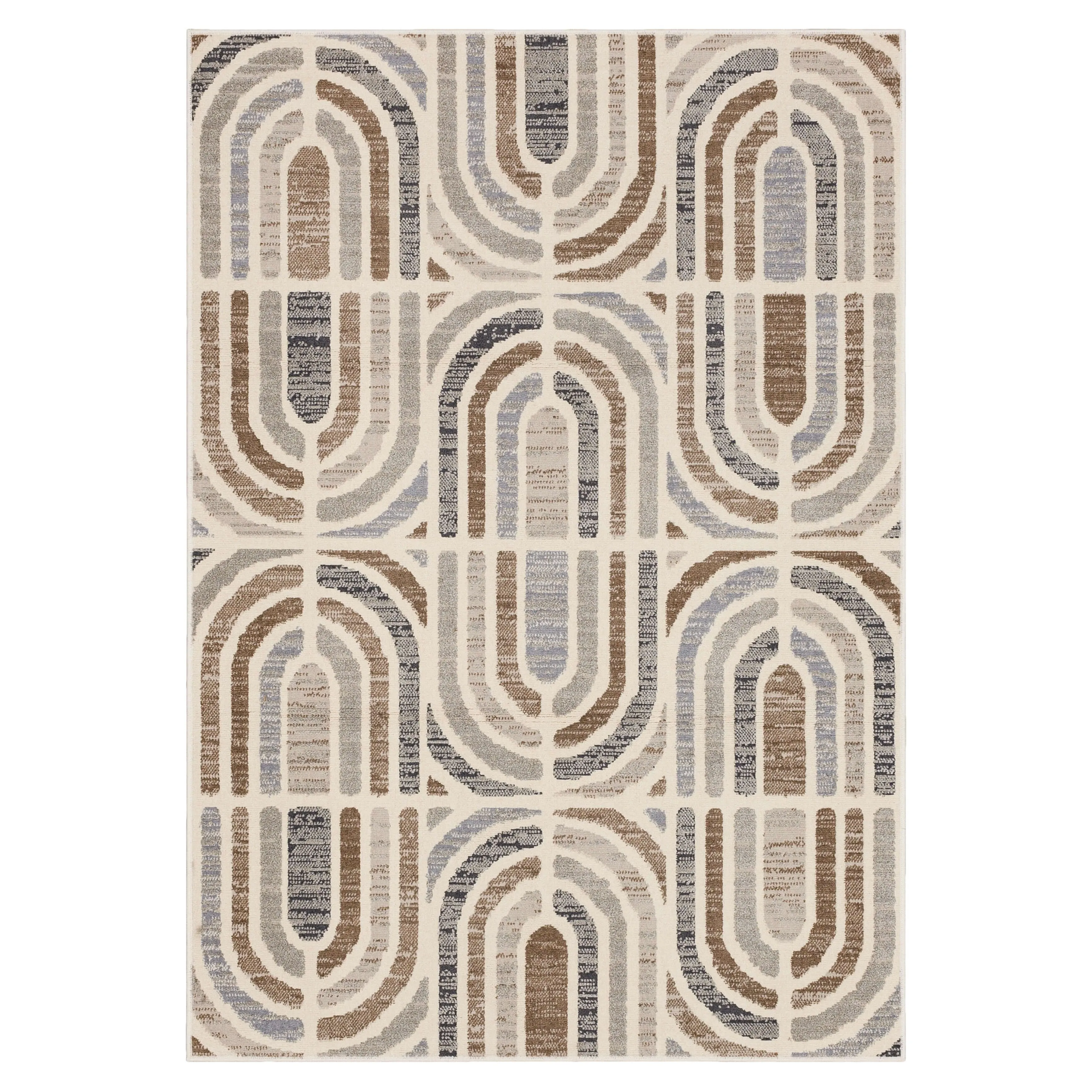 Mohawk Home Westpoint Modern Geometric Stripe Area Rug