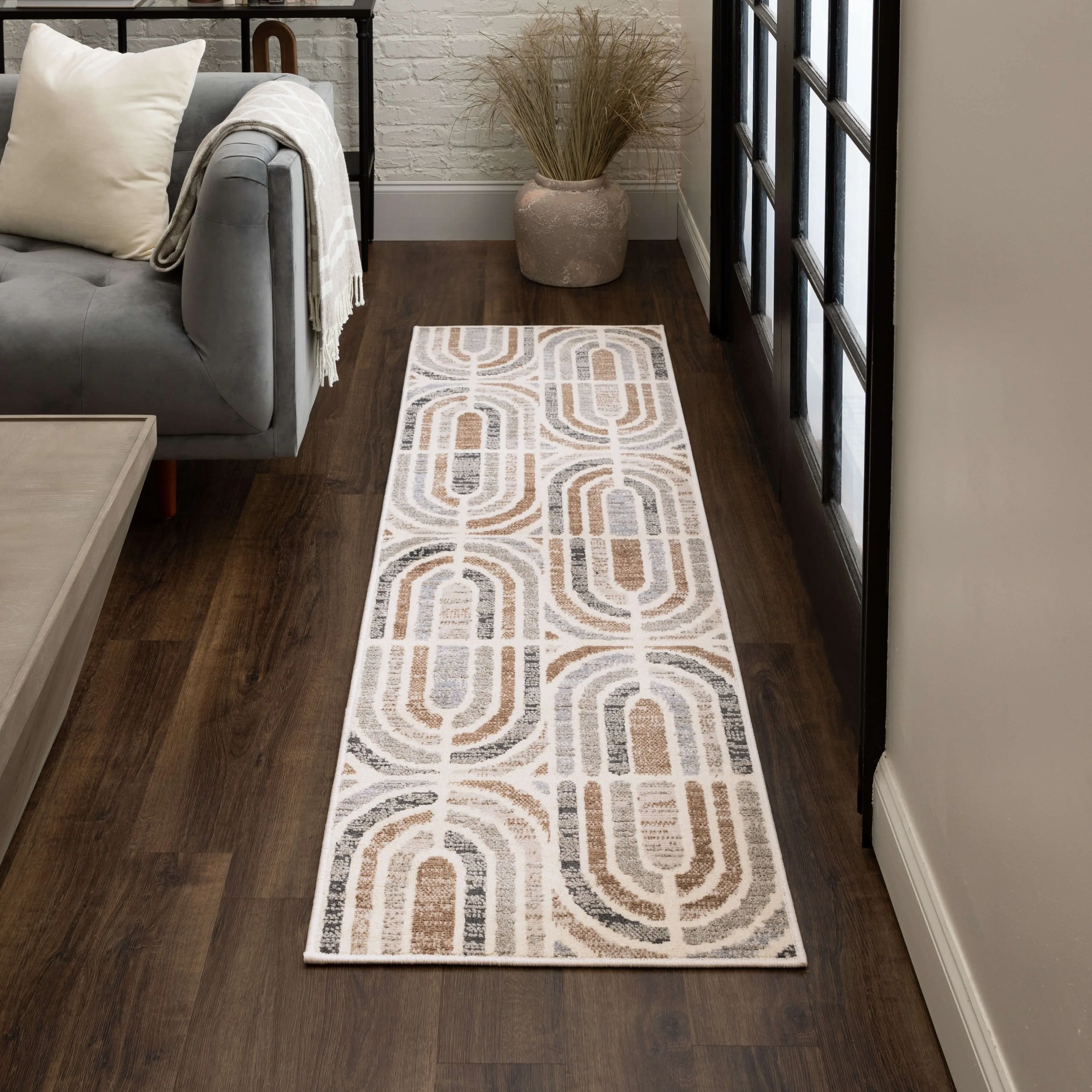 Mohawk Home Westpoint Modern Geometric Stripe Area Rug