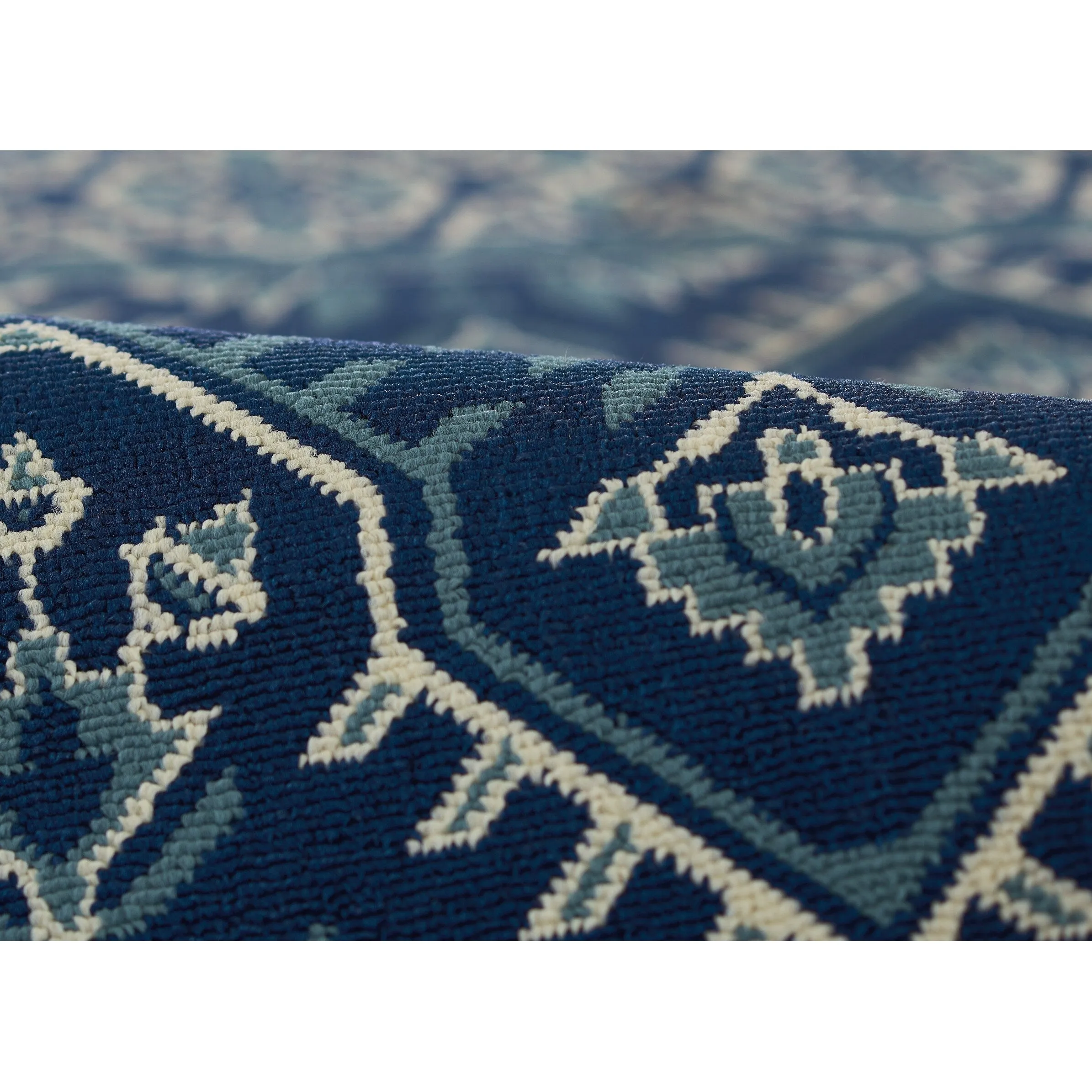 Momeni Baja Geometric Indoor Outdoor Rug