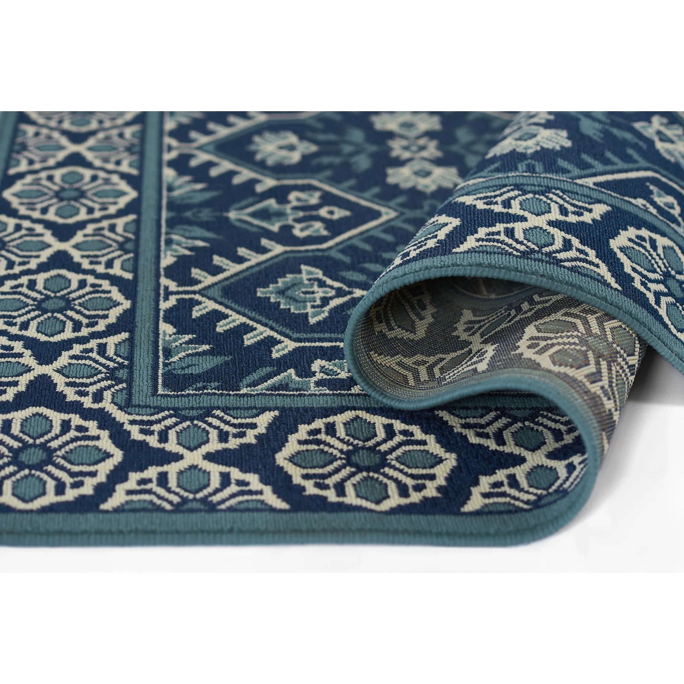 Momeni Baja Geometric Indoor Outdoor Rug