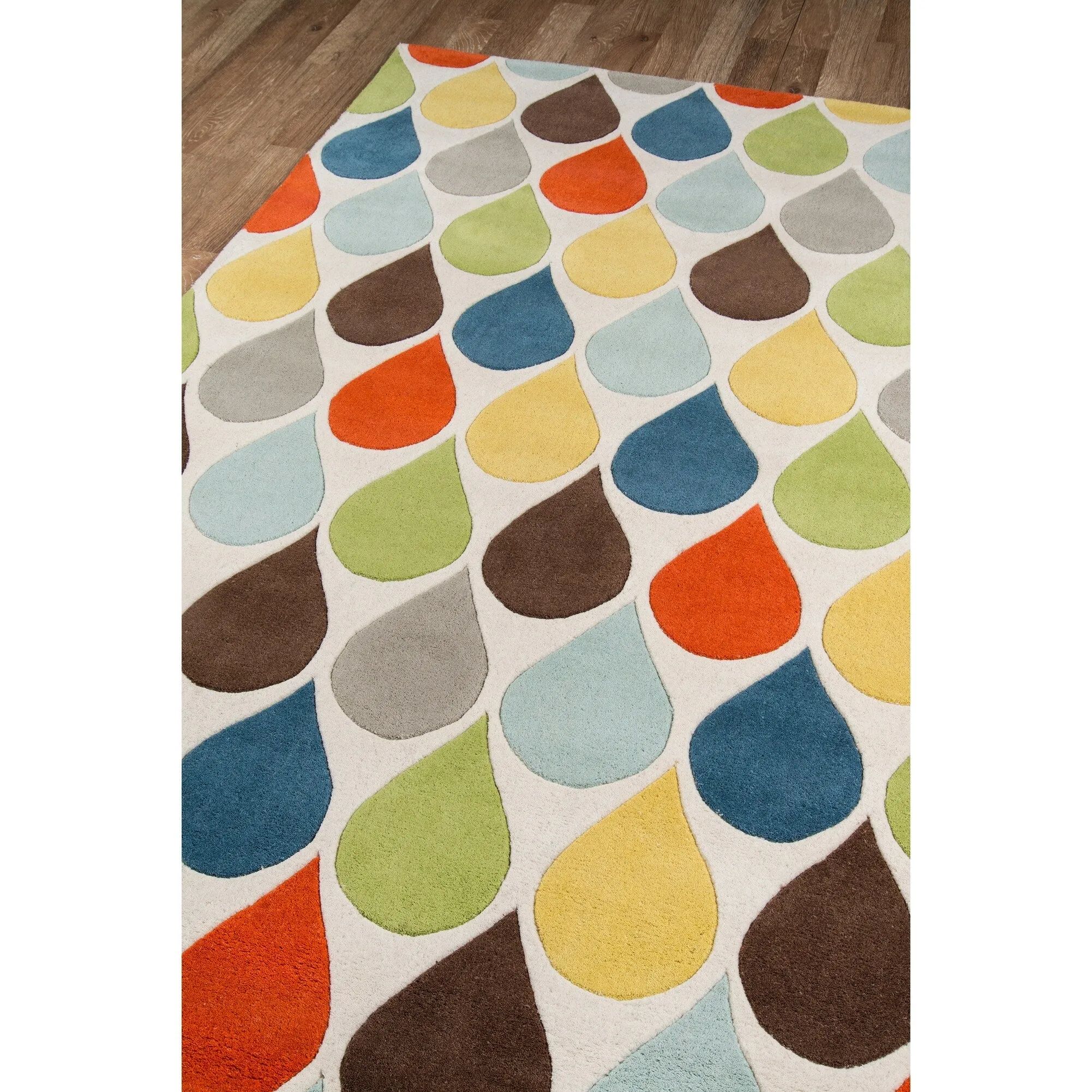 Momeni Delhi Hand Tufted Wool Contemporary Geometric Area Rug