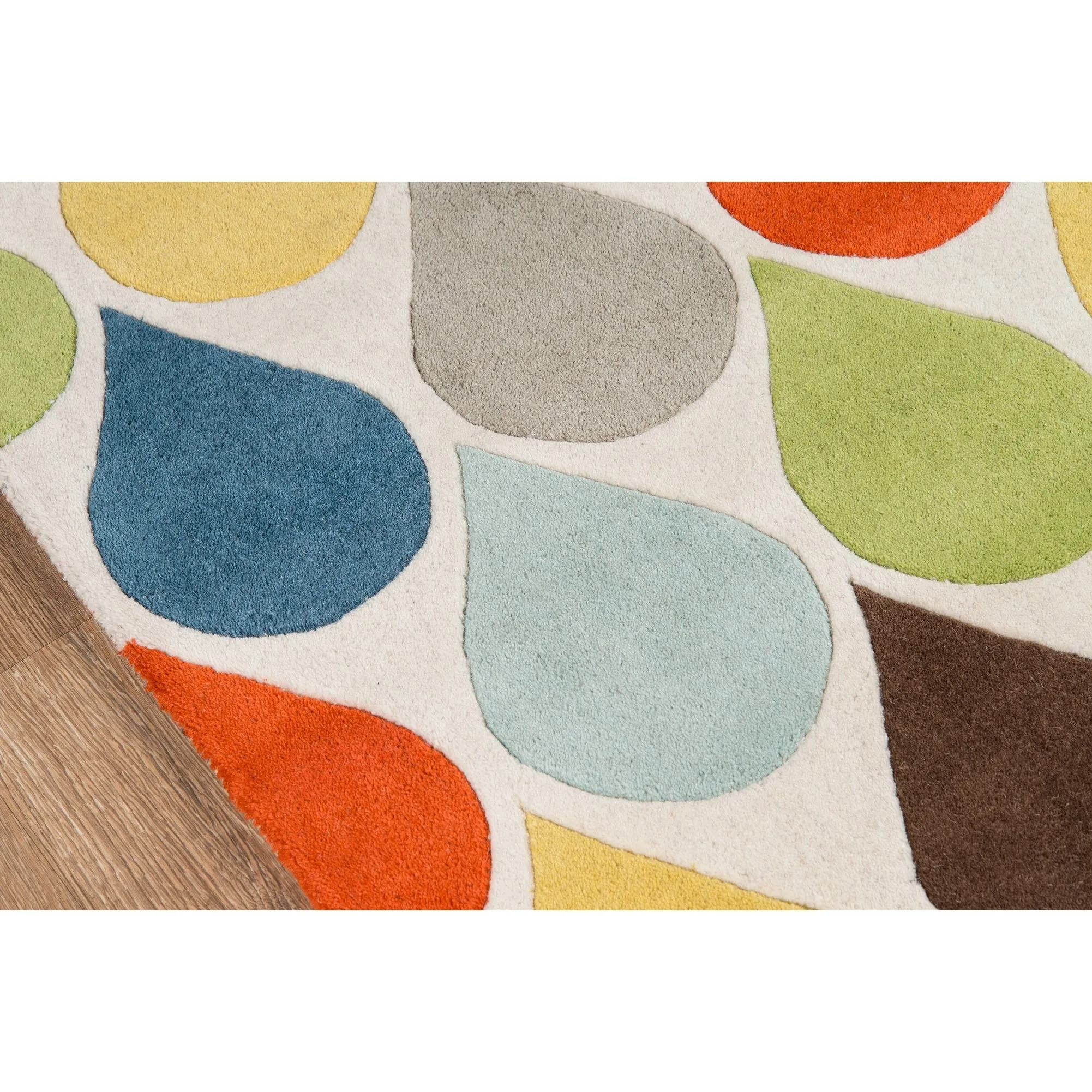 Momeni Delhi Hand Tufted Wool Contemporary Geometric Area Rug