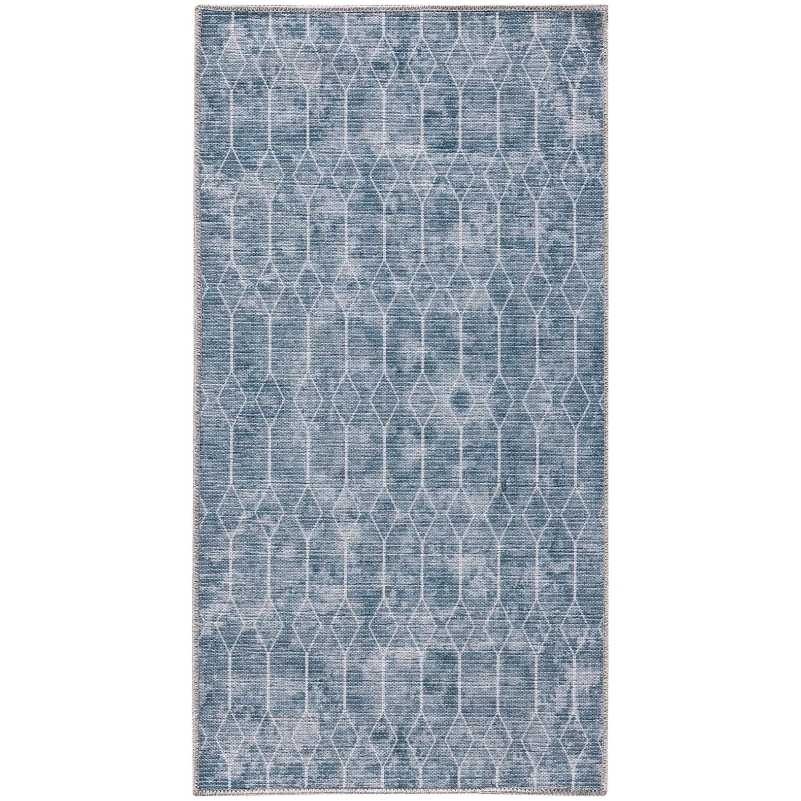 New Concept Washables Indoor only Geometric Machine Washable Area Rug
