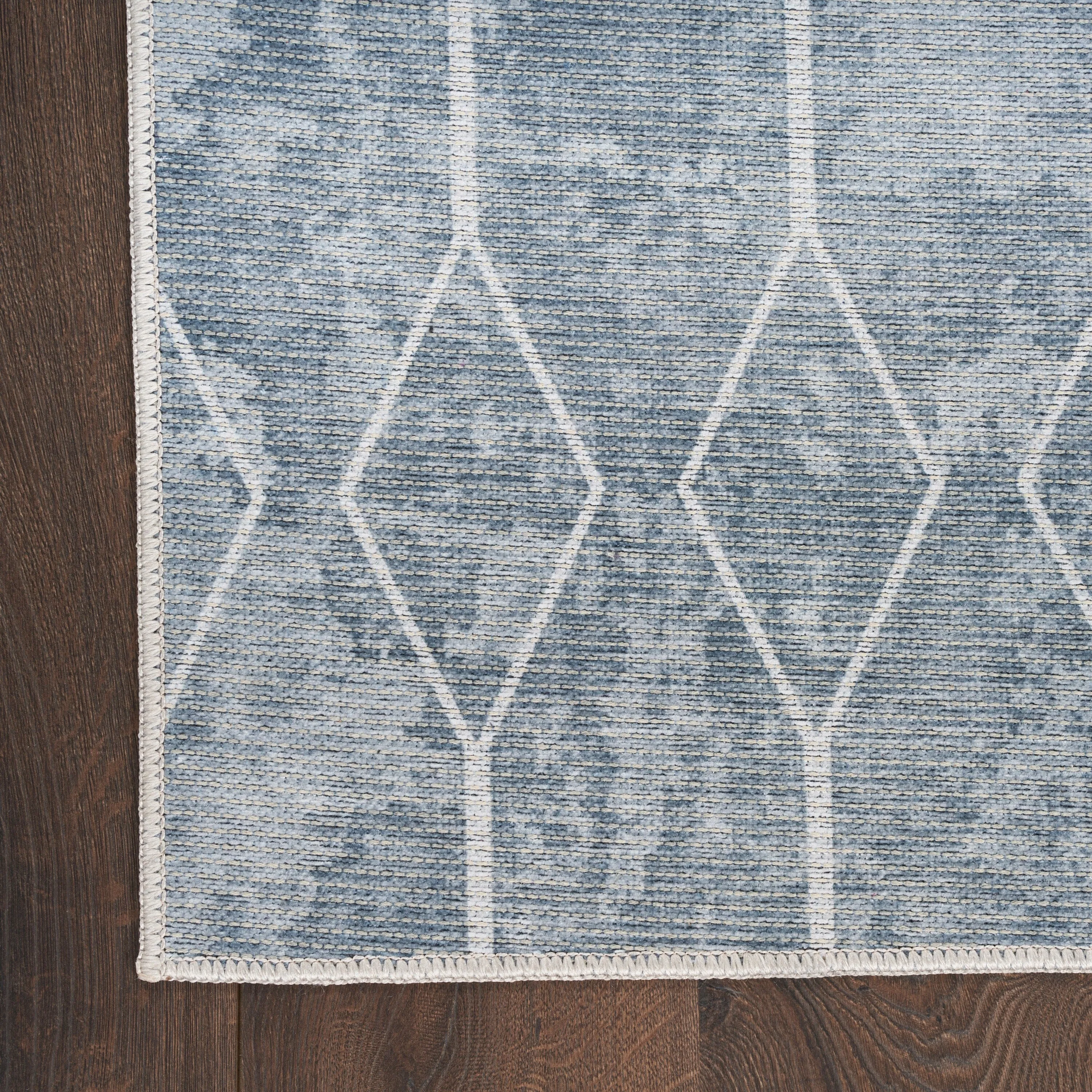 New Concept Washables Indoor only Geometric Machine Washable Area Rug